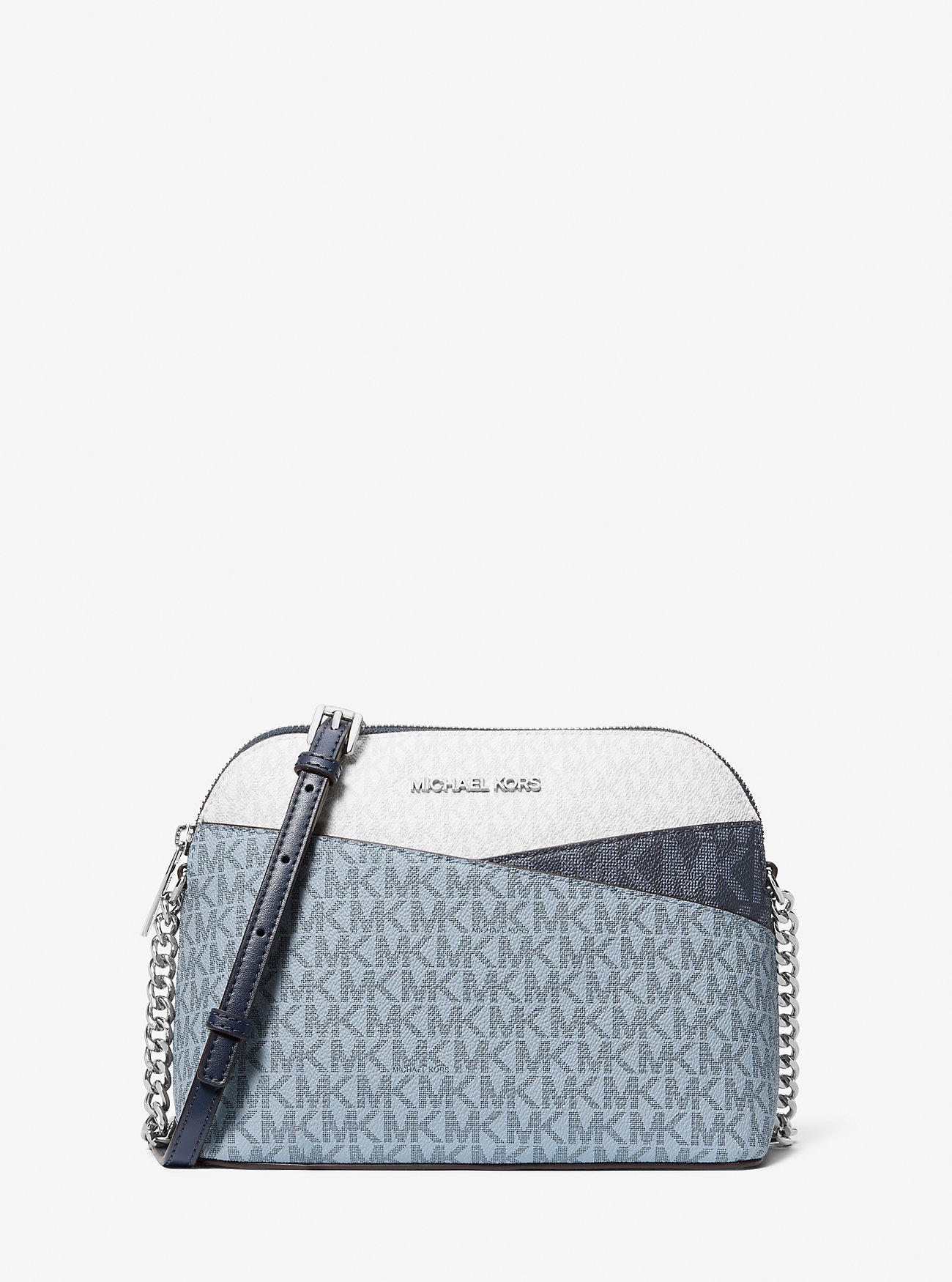 Jet Set Travel Color-Block Signature Logo Crossbody Bag Admirl Multi Admirl Multi