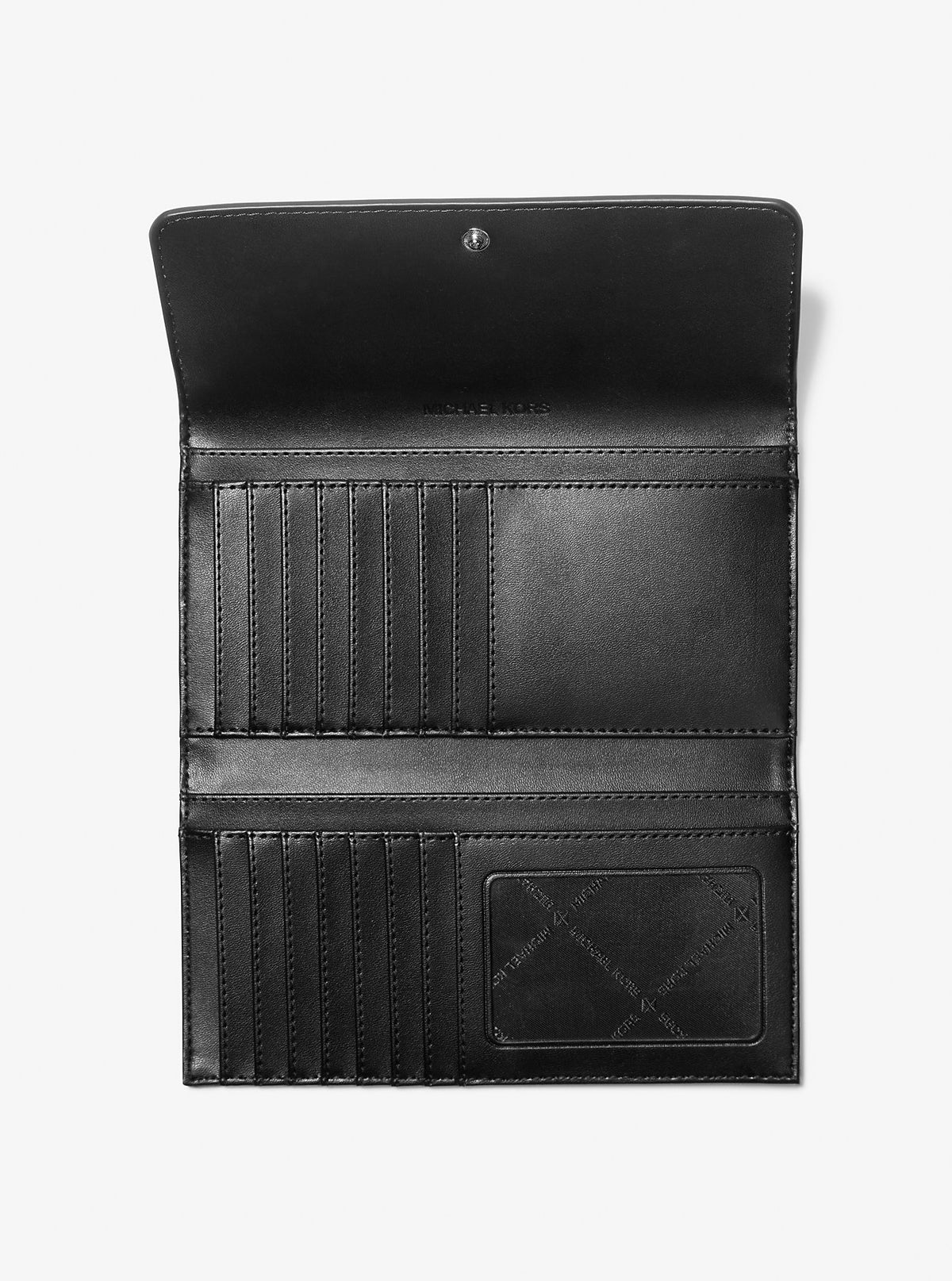 Jet Set Travel Signature Logo Tri-Fold Wallet Opwht Multi Opwht Multi