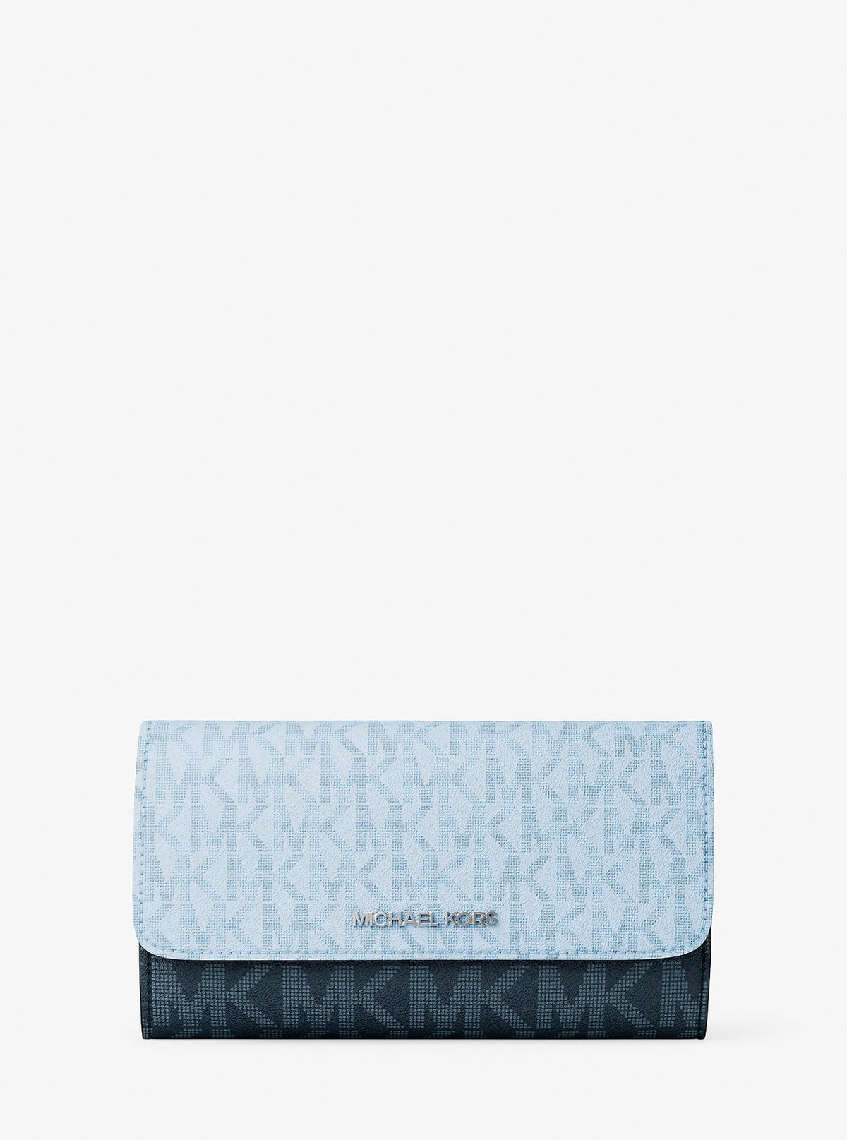 Jet Set Travel Signature Logo Tri-Fold Wallet Pl Ocn Mlti Pl Ocn Mlti