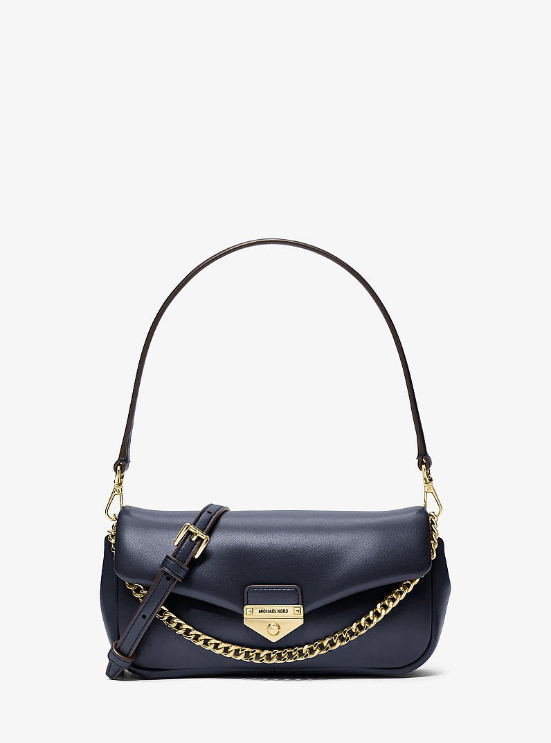 Soho Small Convertible Shoulder Bag Navy Navy