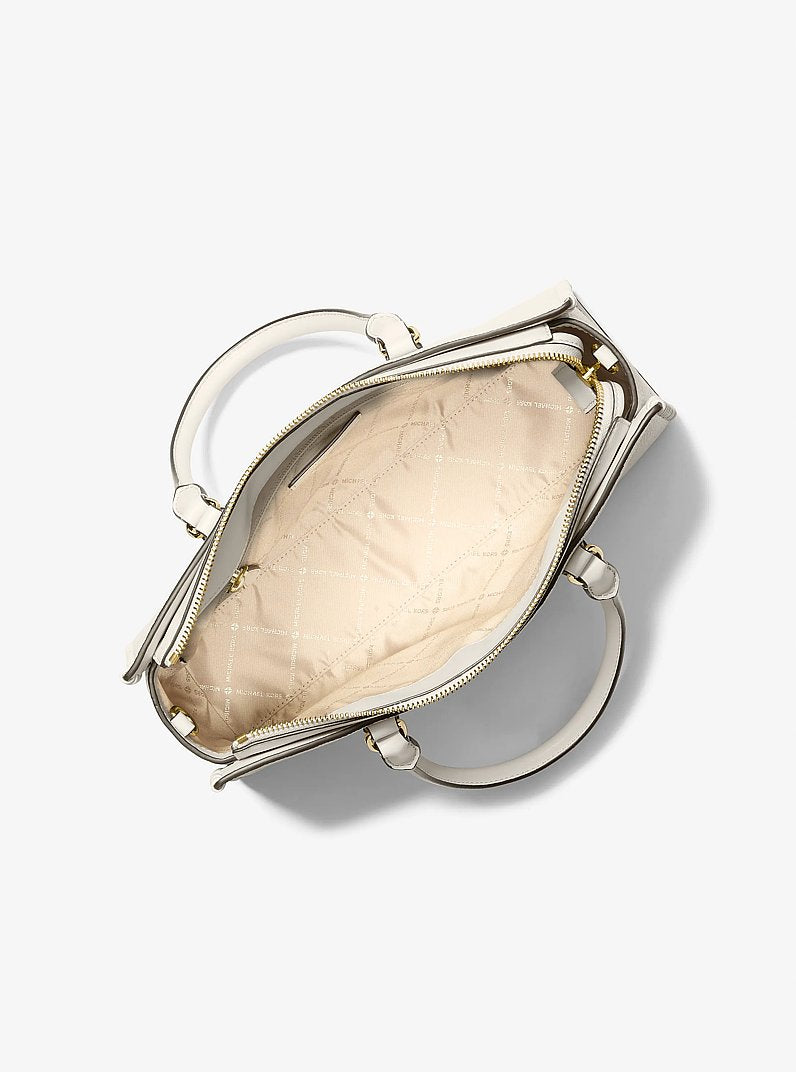 Arden Medium Satchel Lt Cream Lt Cream