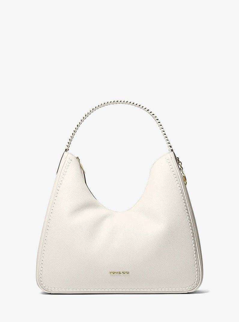 Nayla Medium Hobo Shoulder Bag Lt Cream Lt Cream