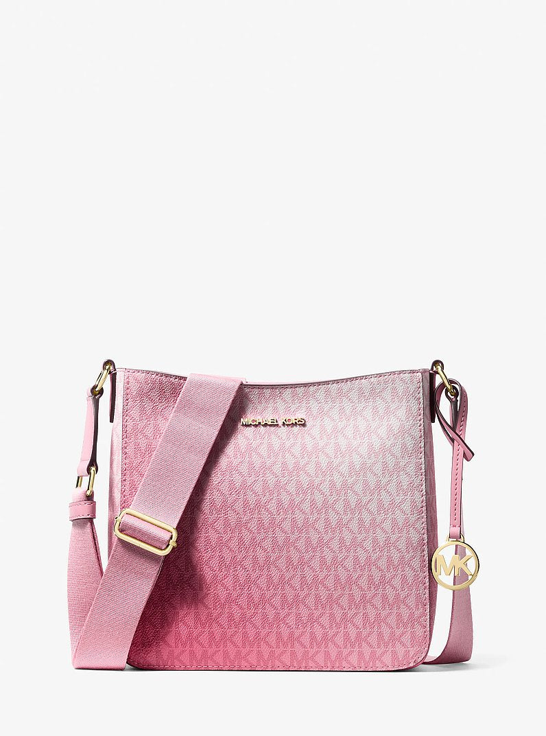 Jet Set Travel Ombre Signature Logo Crossbody Bag Carnation Carnation