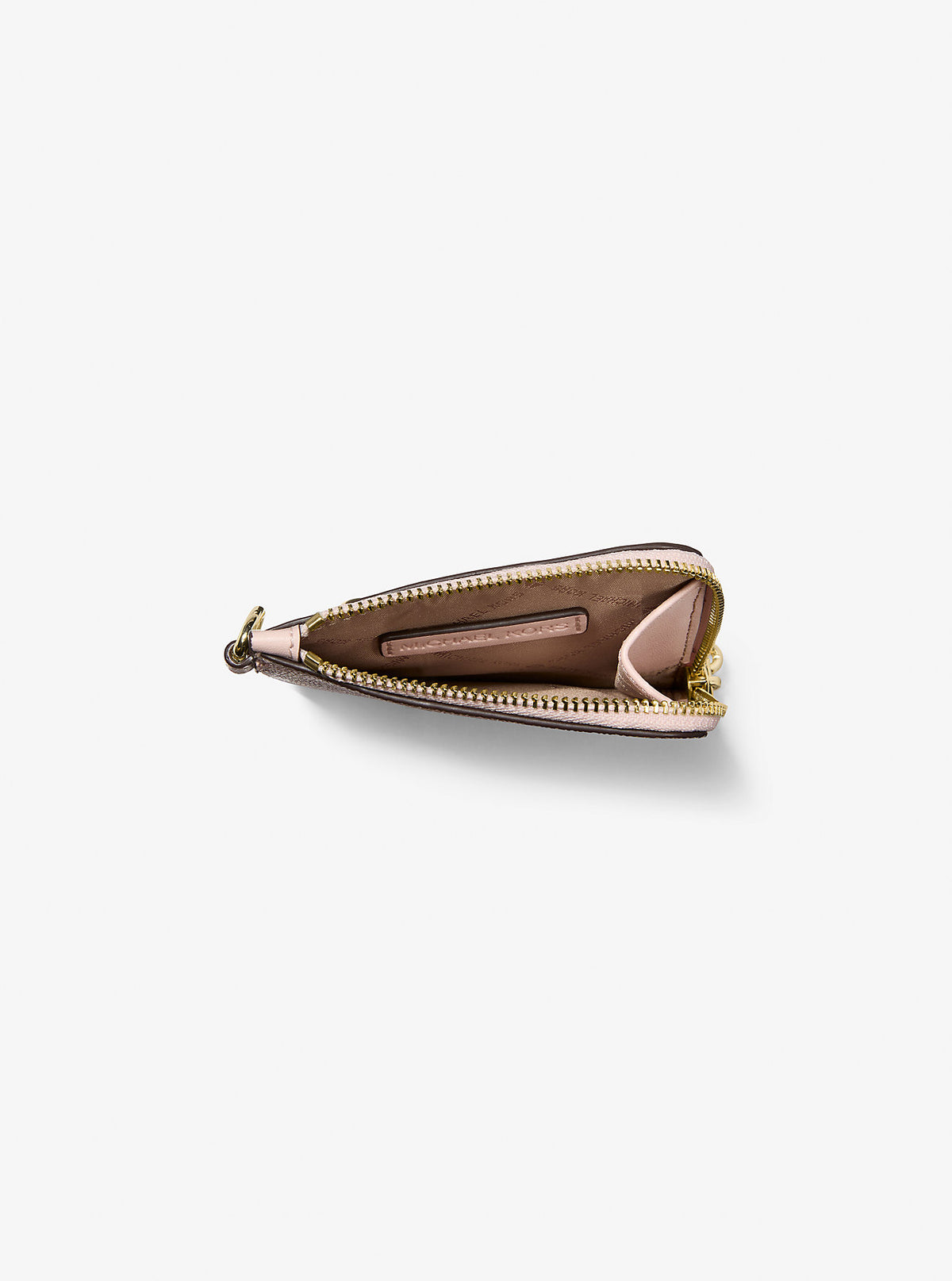 Jet Set Travel Signature Logo Chain Wallet Powder Blush Powder Blush