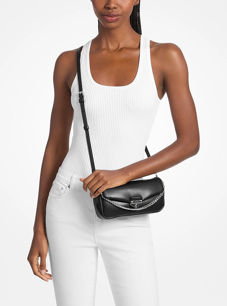 Soho Small Convertible Crossbody Bag Black Black