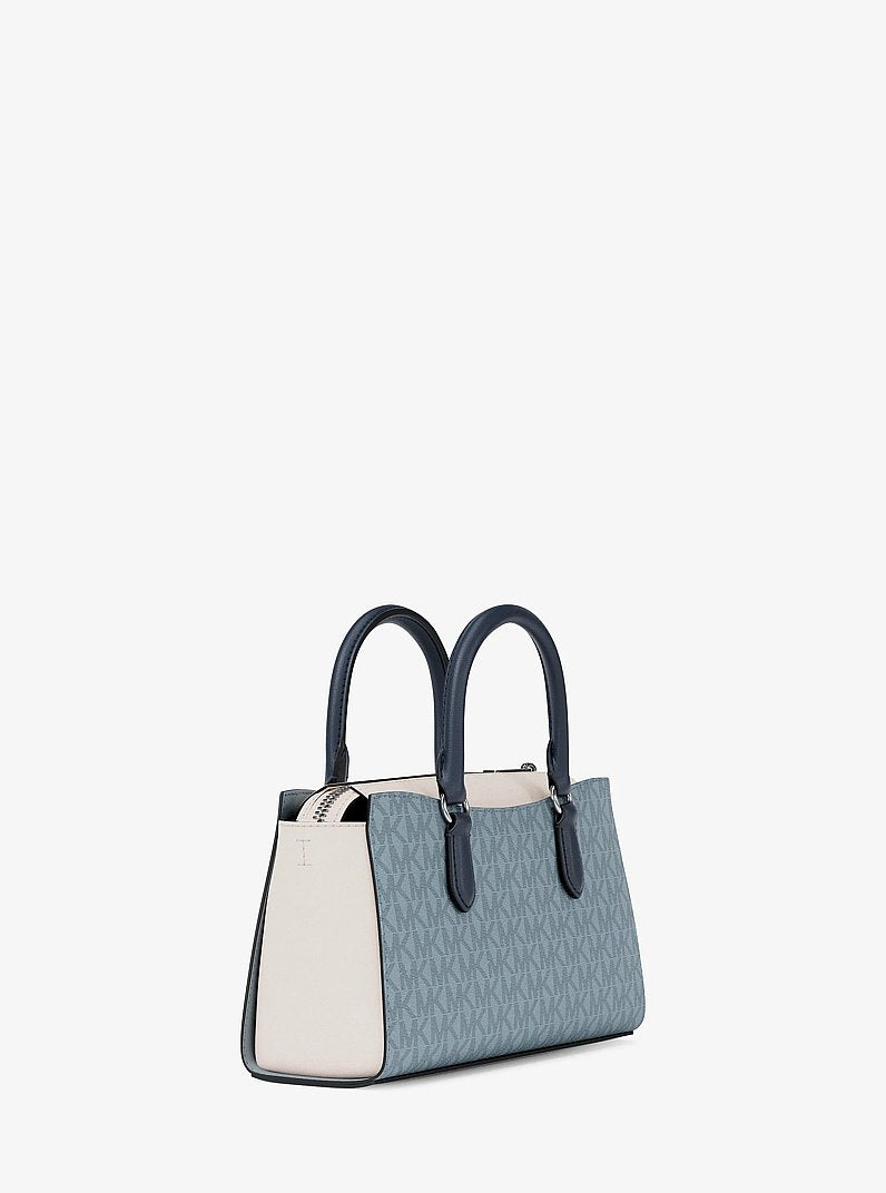 Arden Small Color-Block Signature Logo Messenger Bag Pl Ocn Mlti Pl Ocn Mlti