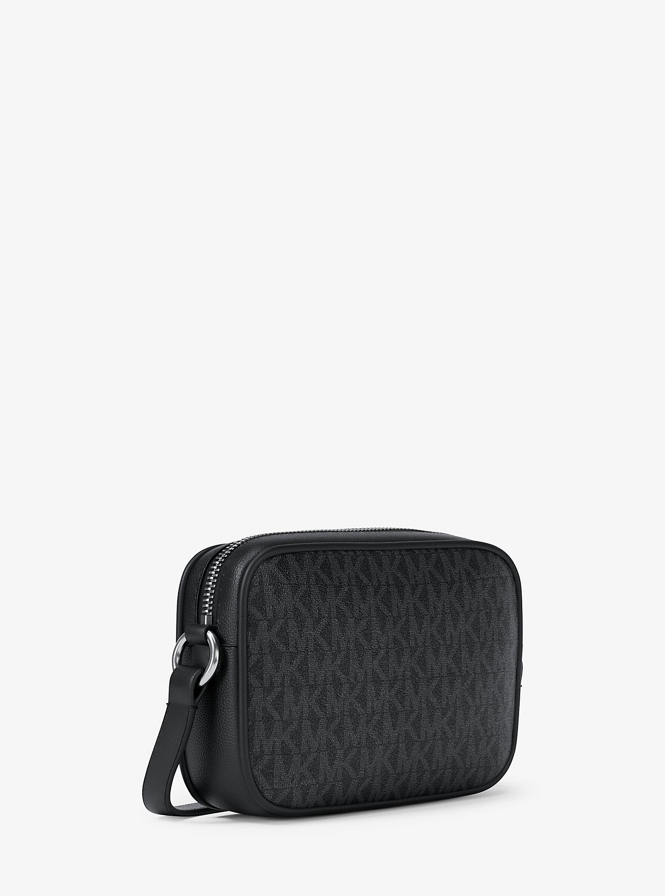 Jet Set Travel Small Signature Logo Camera Crossbody Bag Black Black