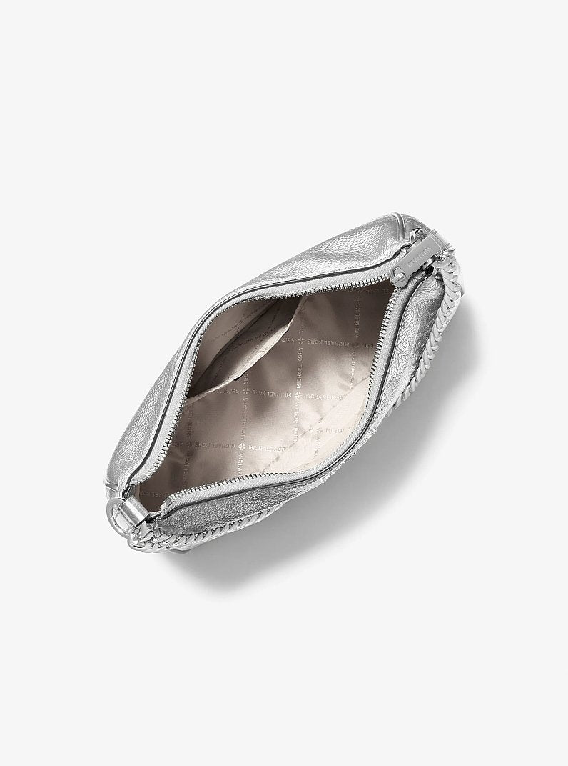 Jet Set Travel Large Metallic Convertible Crossbody Bag Silver Silver