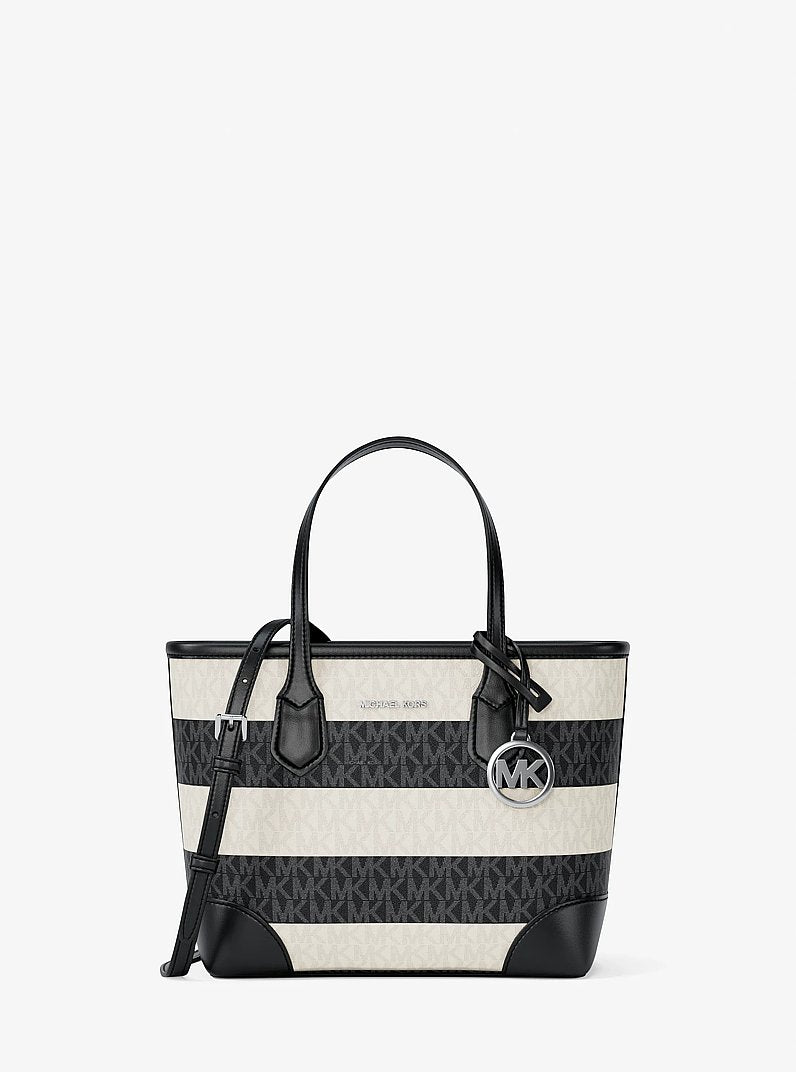 Eva Extra-Small Signature Logo Convertible Crossbody Bag Black Black