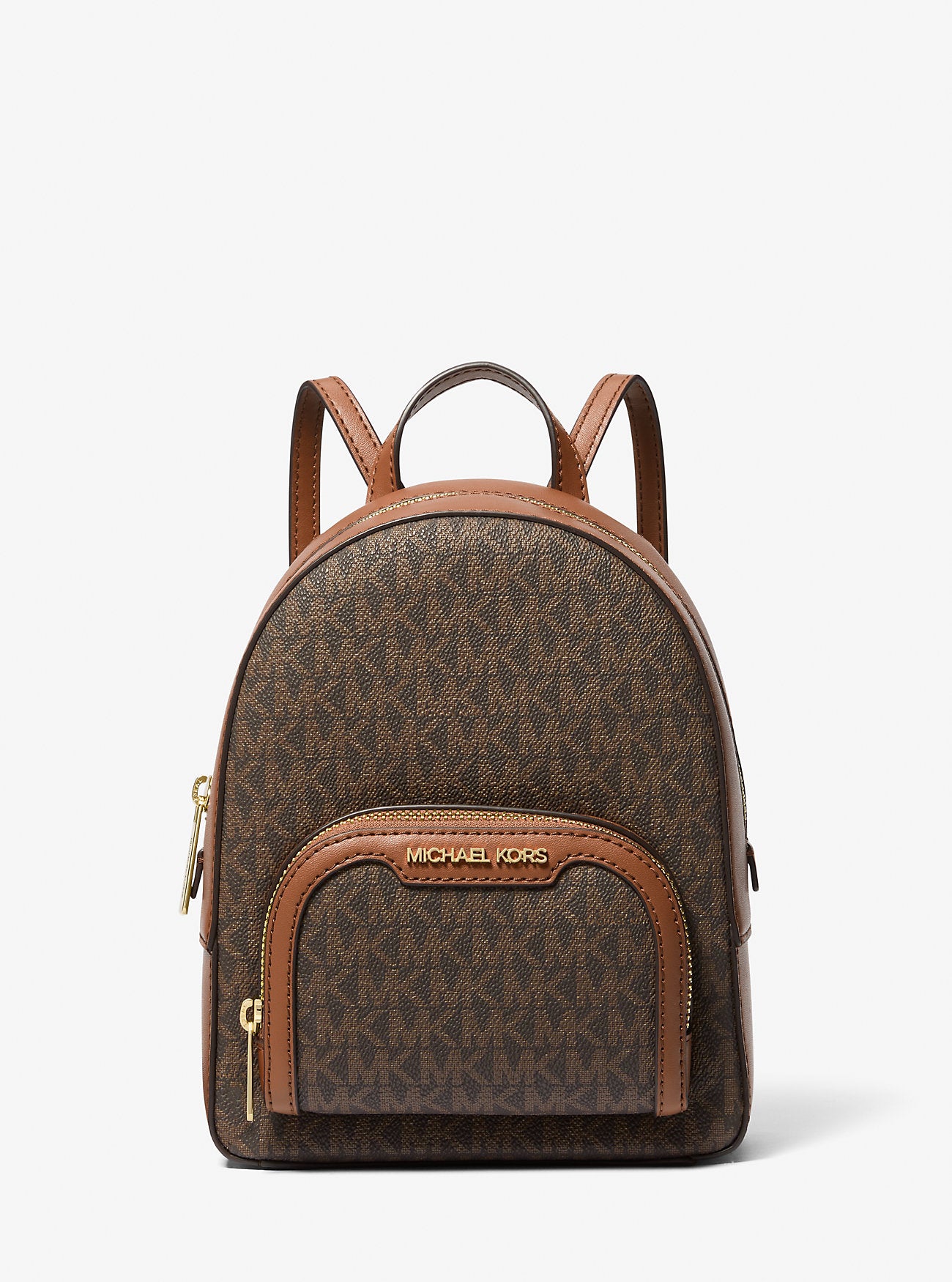 Jaycee Extra-Small Signature Logo Backpack Brown Brown