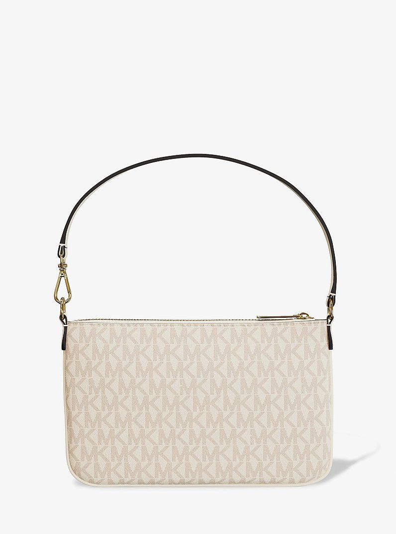 Jet Set Small Signature Logo Convertible Wristlet Lt Crm Multi Lt Crm Multi