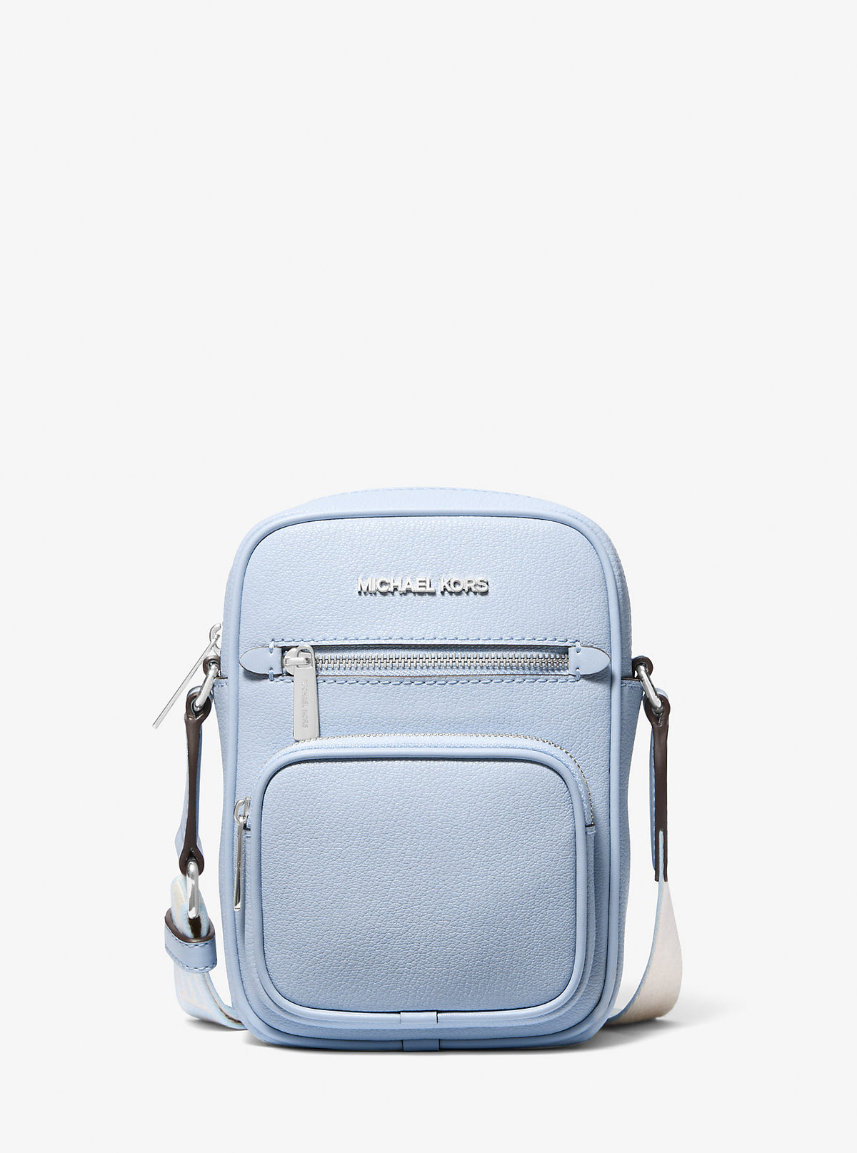 Jet Set Medium Leather Crossbody Bag Pale Ocean Pale Ocean