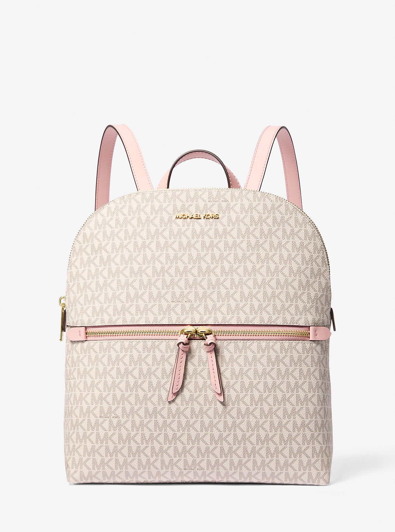 Dallas Medium Signature Logo Backpack Pwd Blsh Mlt Pwd Blsh Mlt