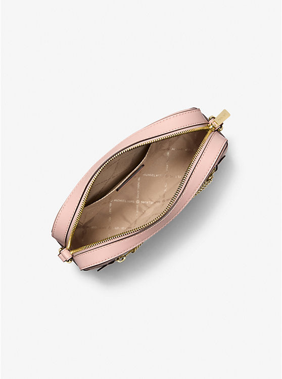 Jet Set Large Ombr Signature Logo Crossbody Bag Powder Blush