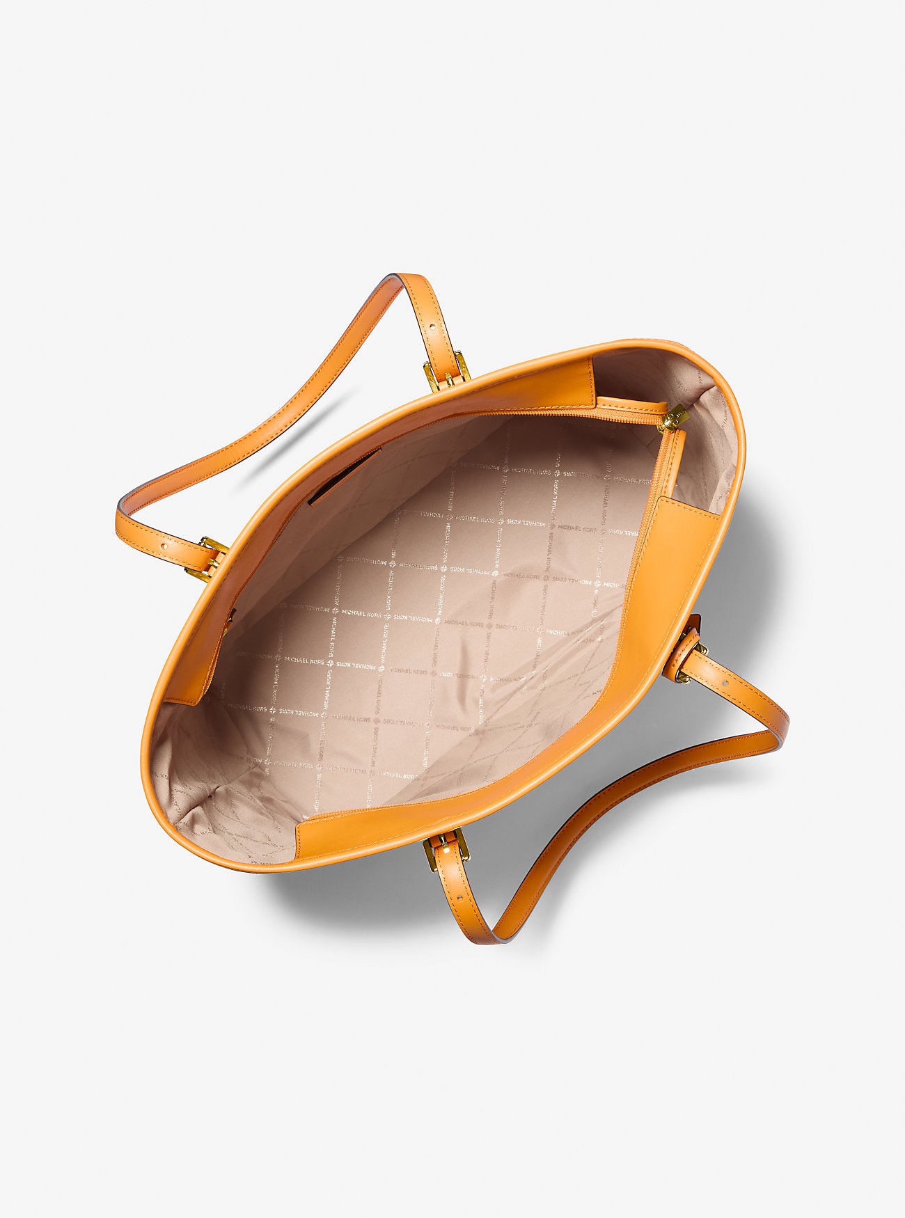 Jet Set Large Printed Signature Logo Tote Bag Pop Orange Pop Orange