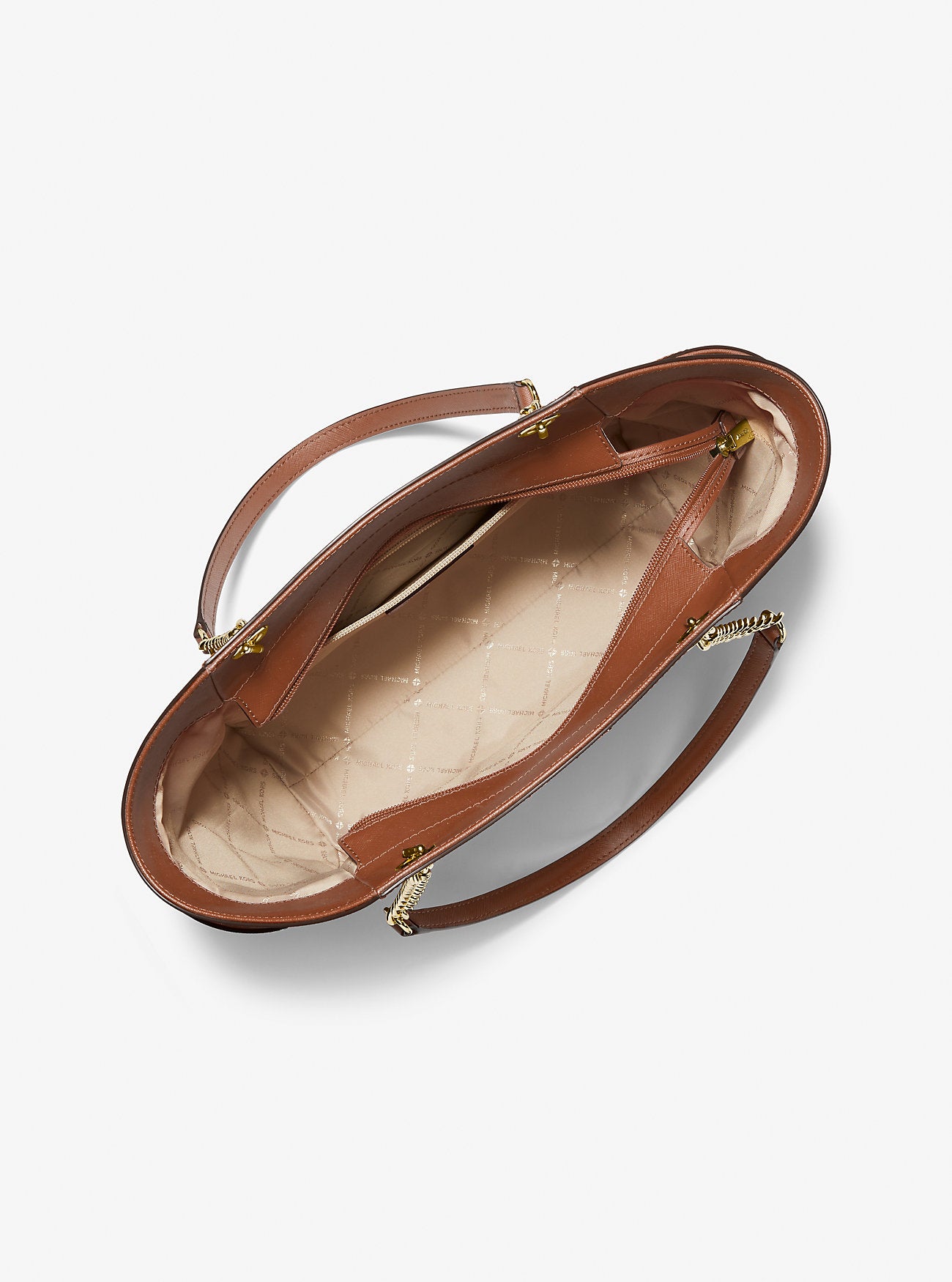 Jet Set Large Saffiano Leather Shoulder Bag Luggage Luggage