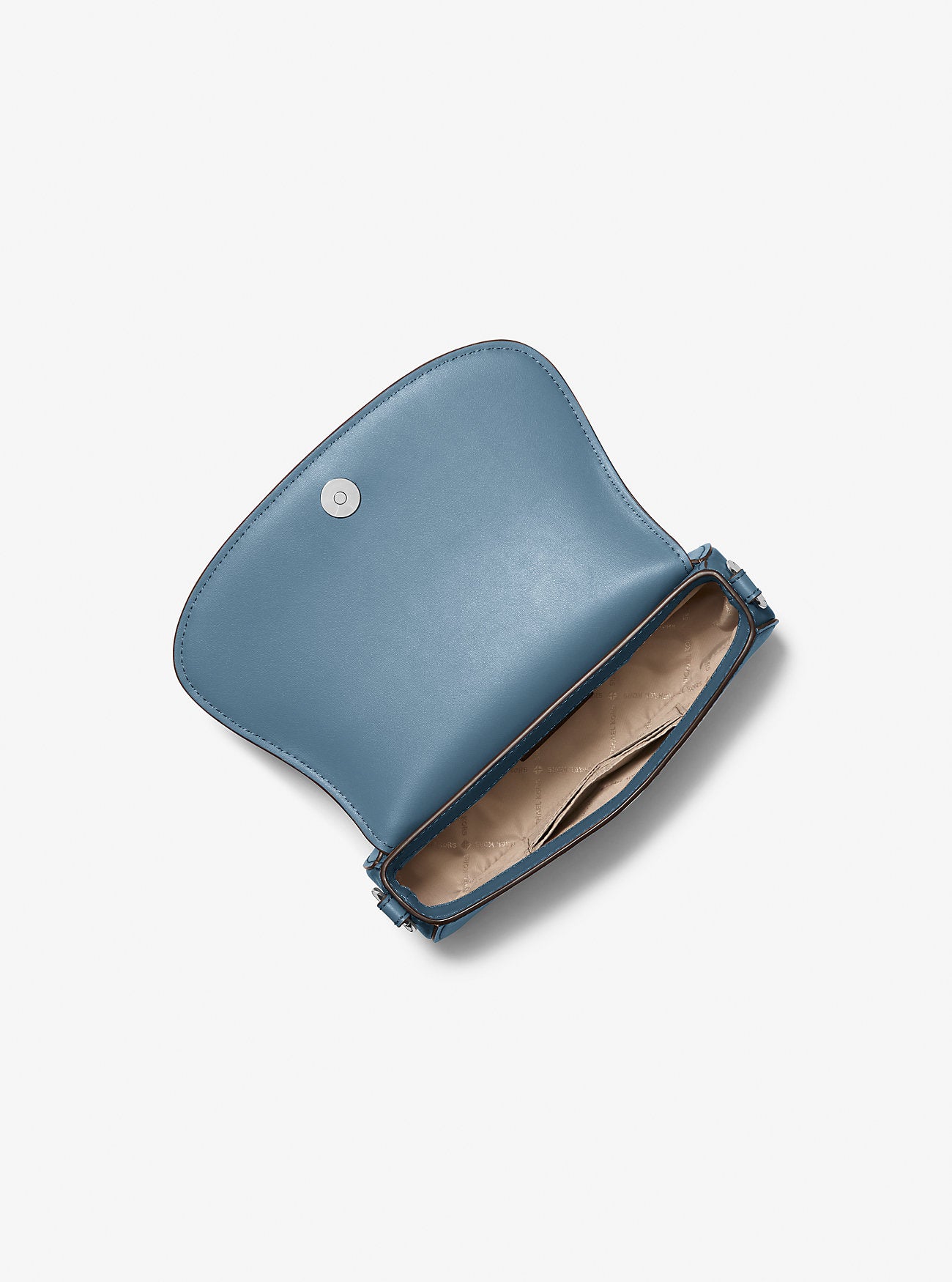 Mila Small Leather Convertible Crossbody Bag Cornflower Cornflower