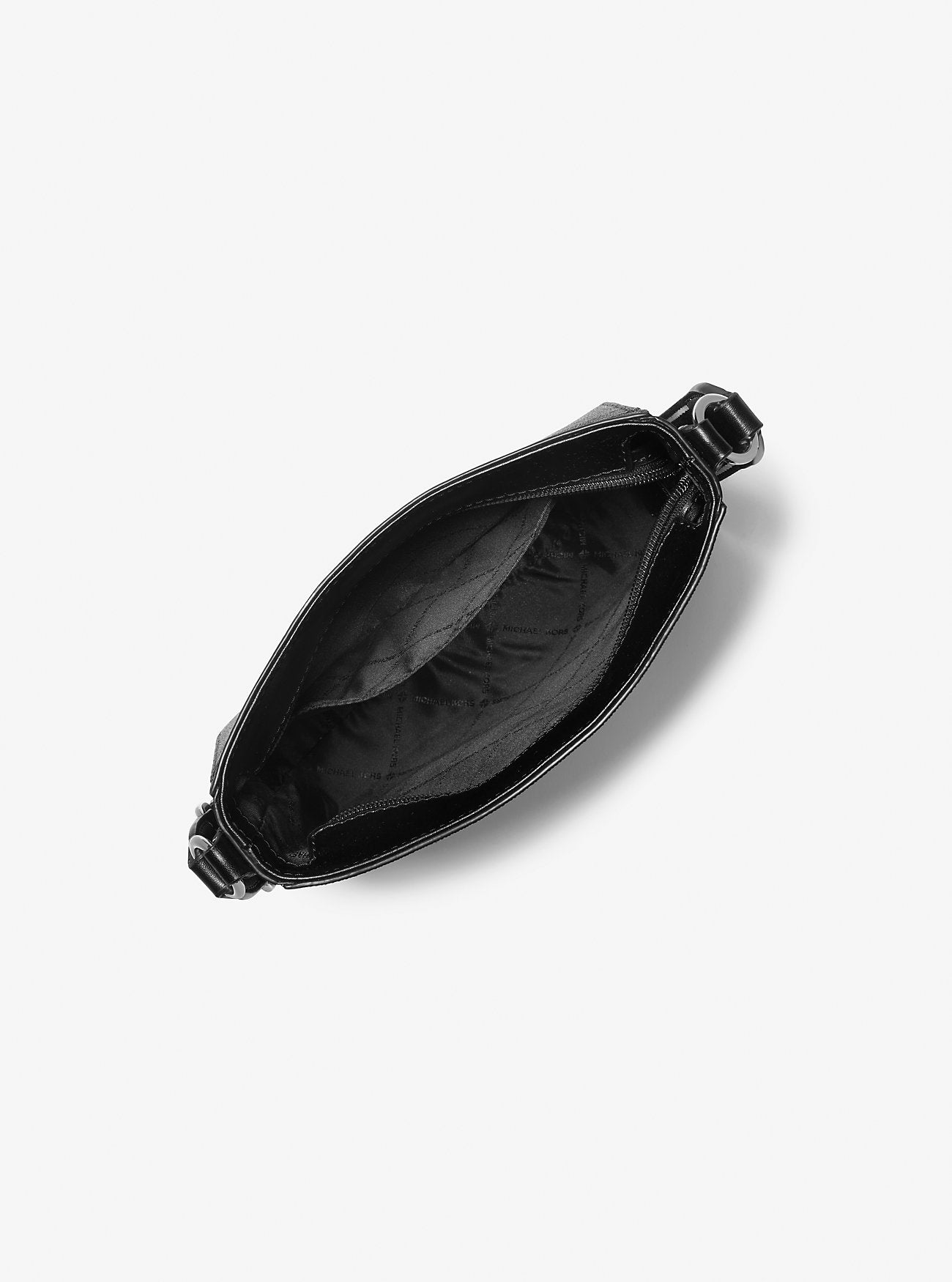 Jet Set Small Signature Logo Crossbody Bag Black Black