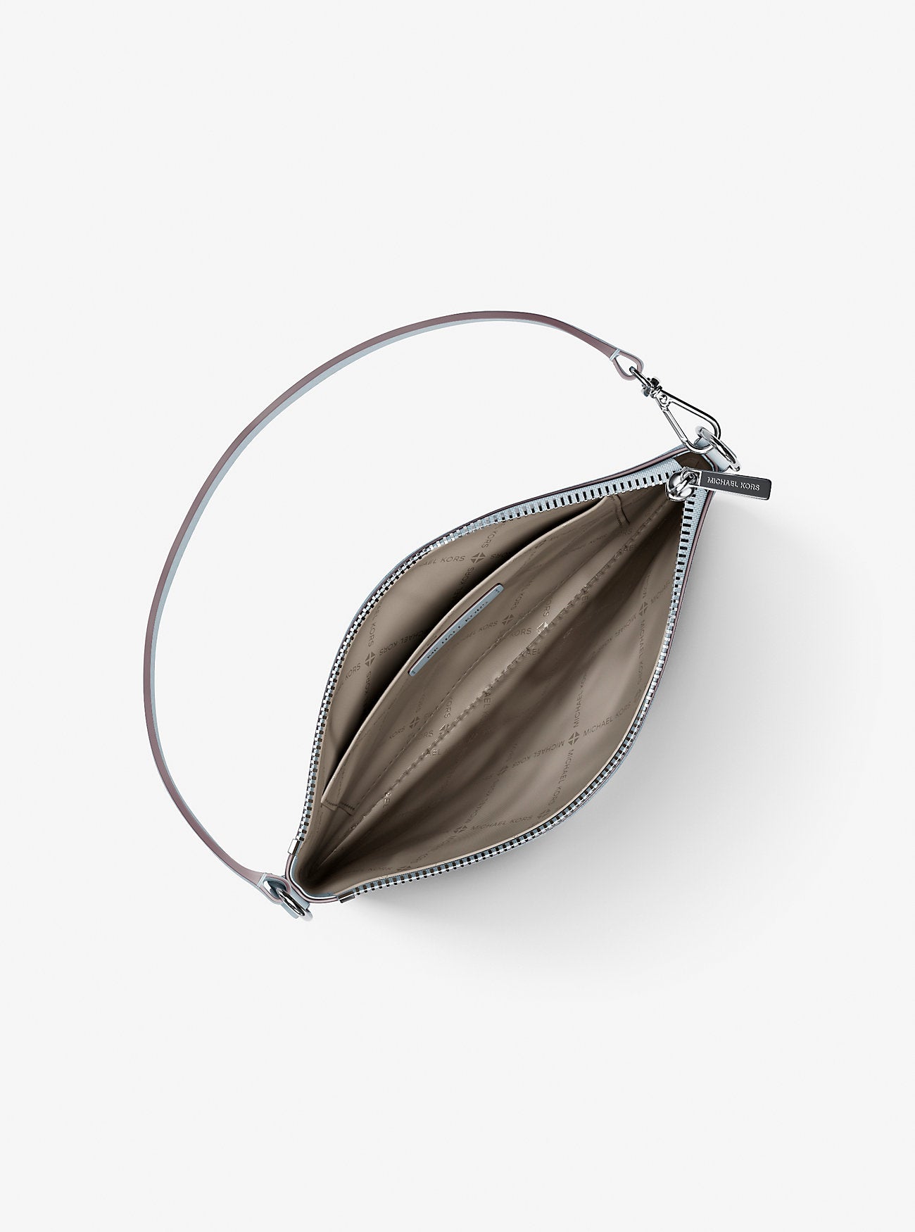 Jet Set Small Signature Logo Convertible Wristlet Pale Ocean Pale Ocean