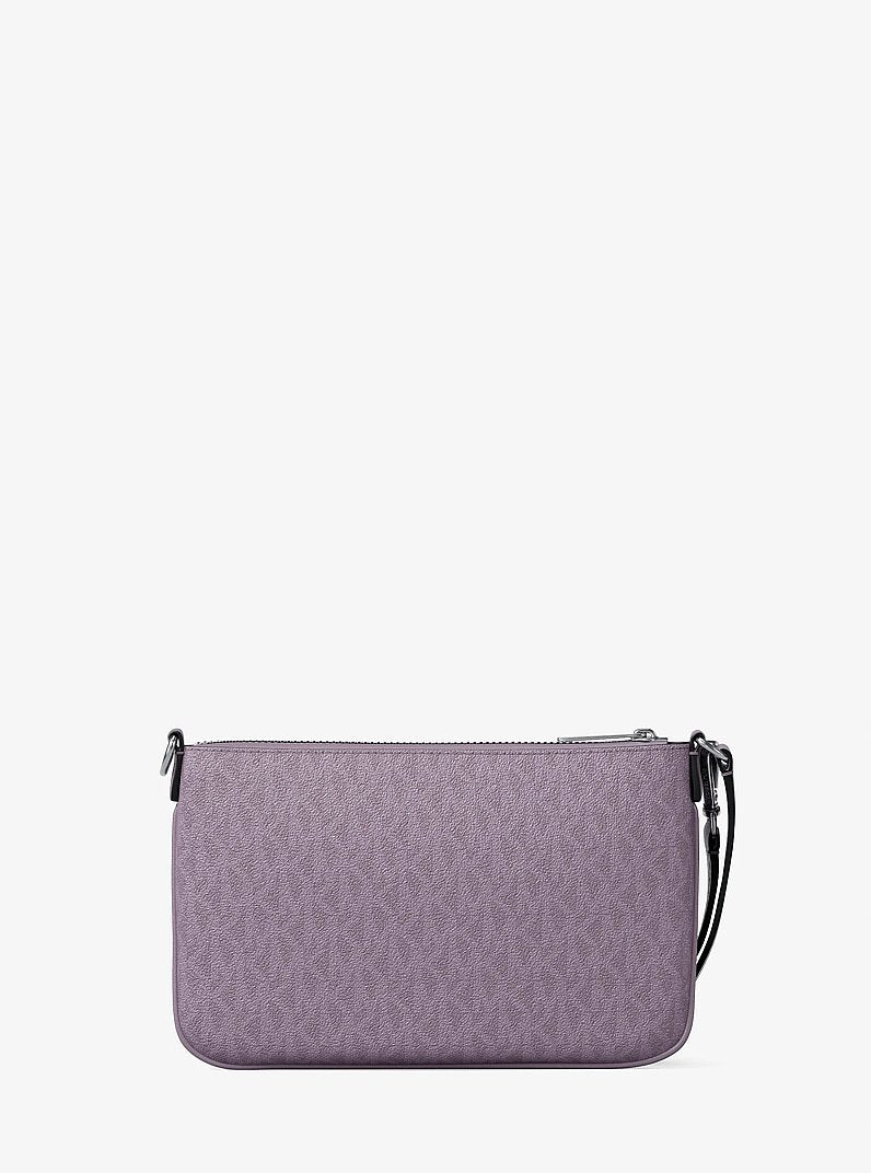 Jet Set Small Signature Logo Convertible Wristlet Lilac Lilac