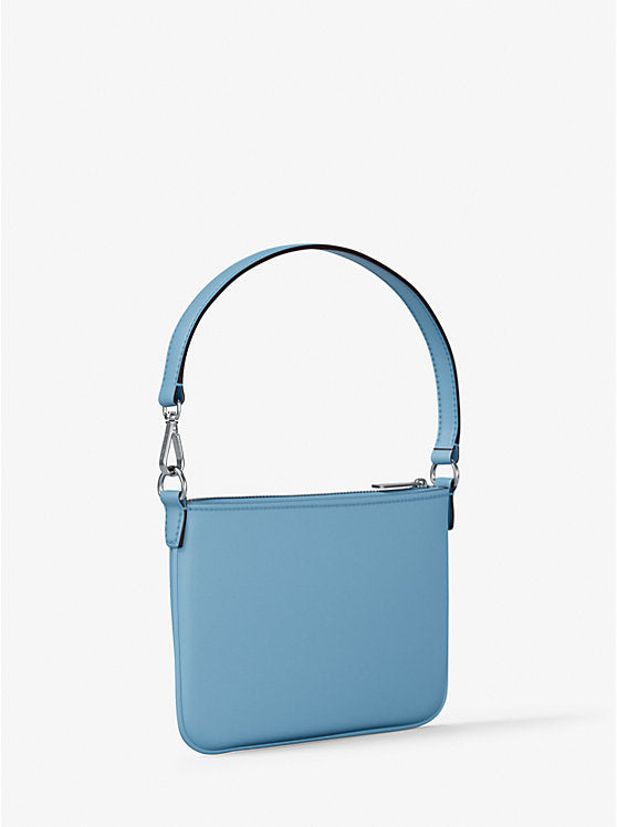 Jet Set Embellished Convertible Wristlet Light Sky