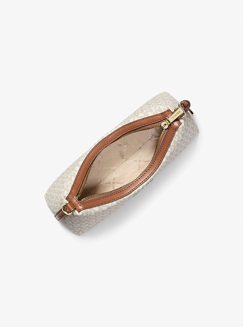 Sammy Small Signature Logo Convertible Crossbody Bag Vanilla Vanilla