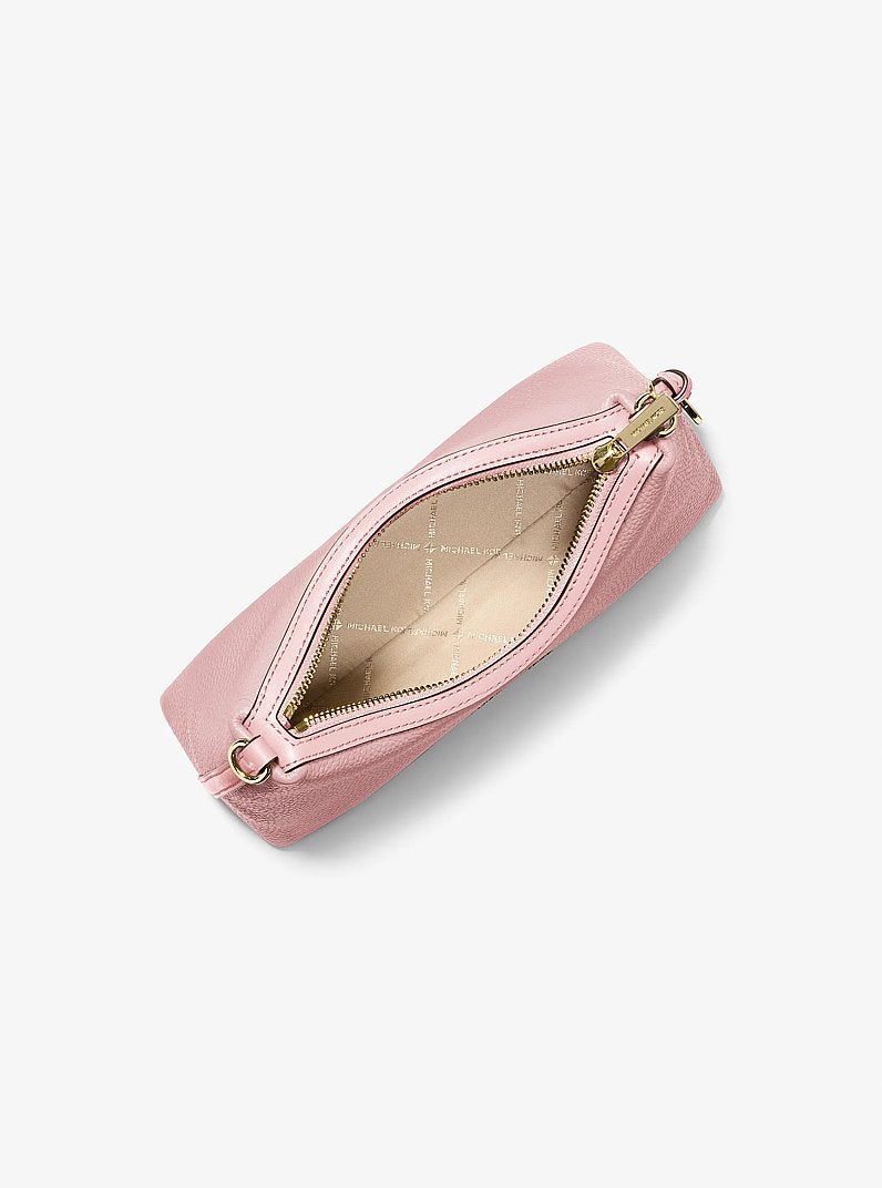 Sammy Small Pebbled Leather Convertible Crossbody Bag Powder Blush Powder Blush
