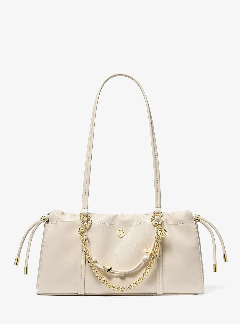 Matilda Small Cinched Shoulder Bag Lt Cream Lt Cream