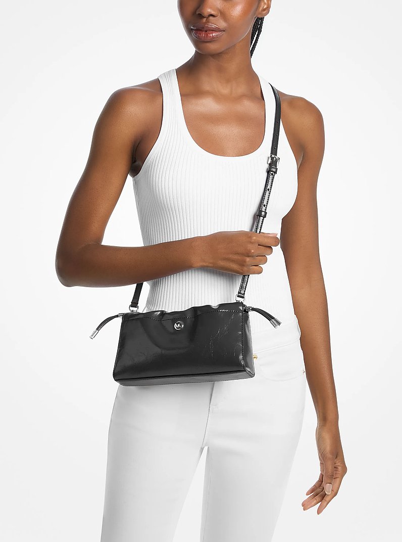 Matilda Small Cinched Crossbody Bag Black Black