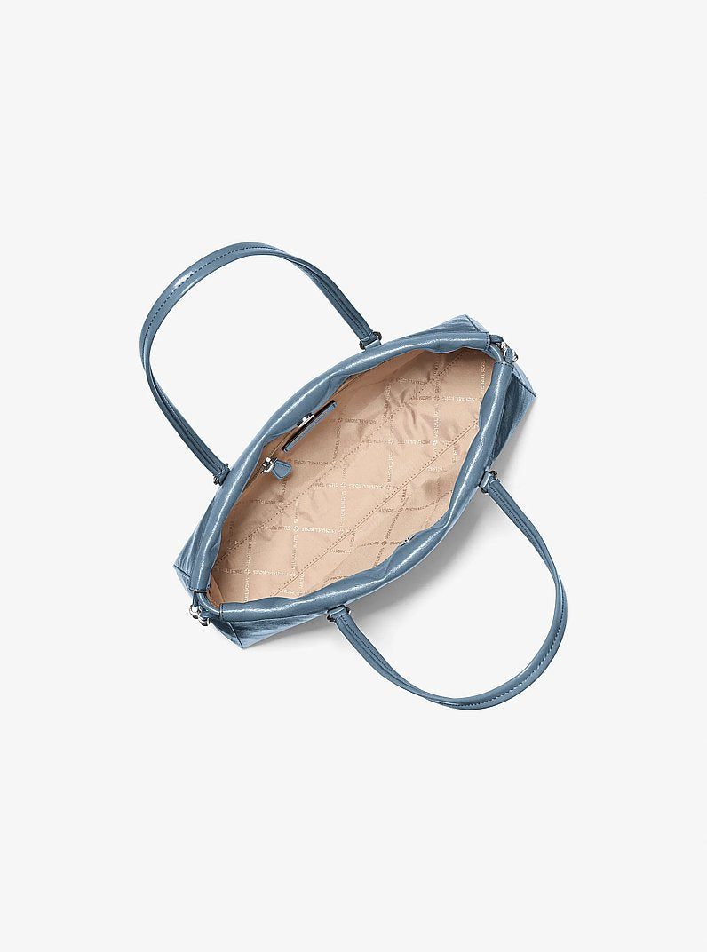 Matilda Small Cinched Shoulder Bag Denim Denim