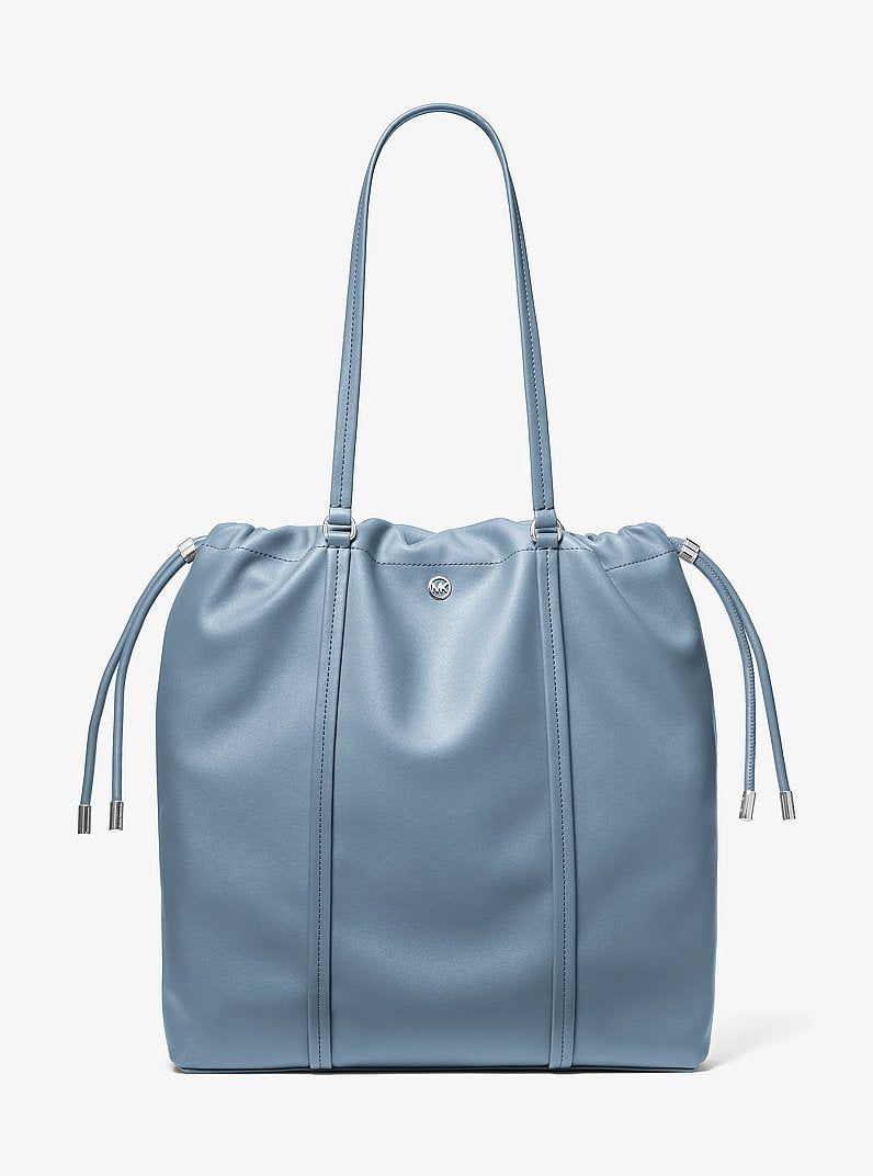 Matilda Large Cinch Tote Bag Denim Denim