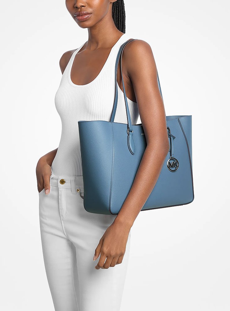 Jet Set Travel Large Signature Logo 3-in-1 Tote Bag Denim Denim