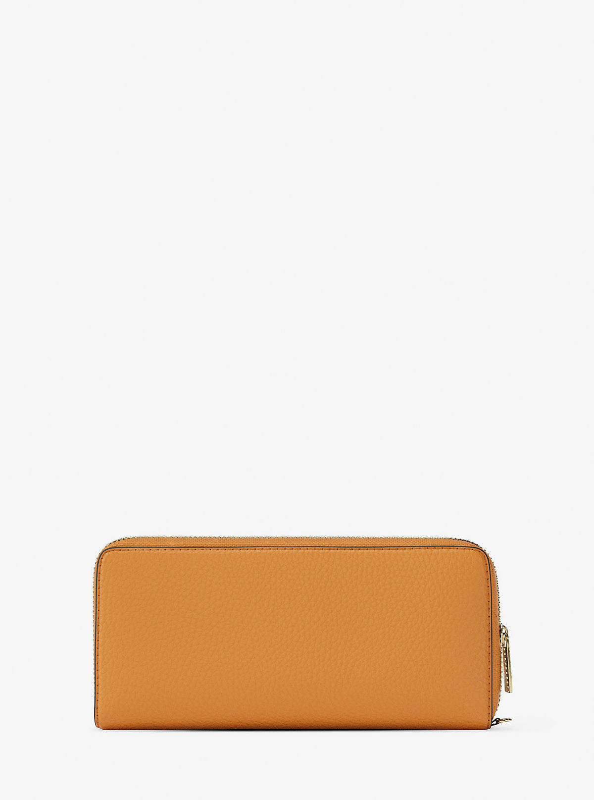 Jet Set Travel Large Pebbled Leather Wristlet Radiant Orange Radiant Orange