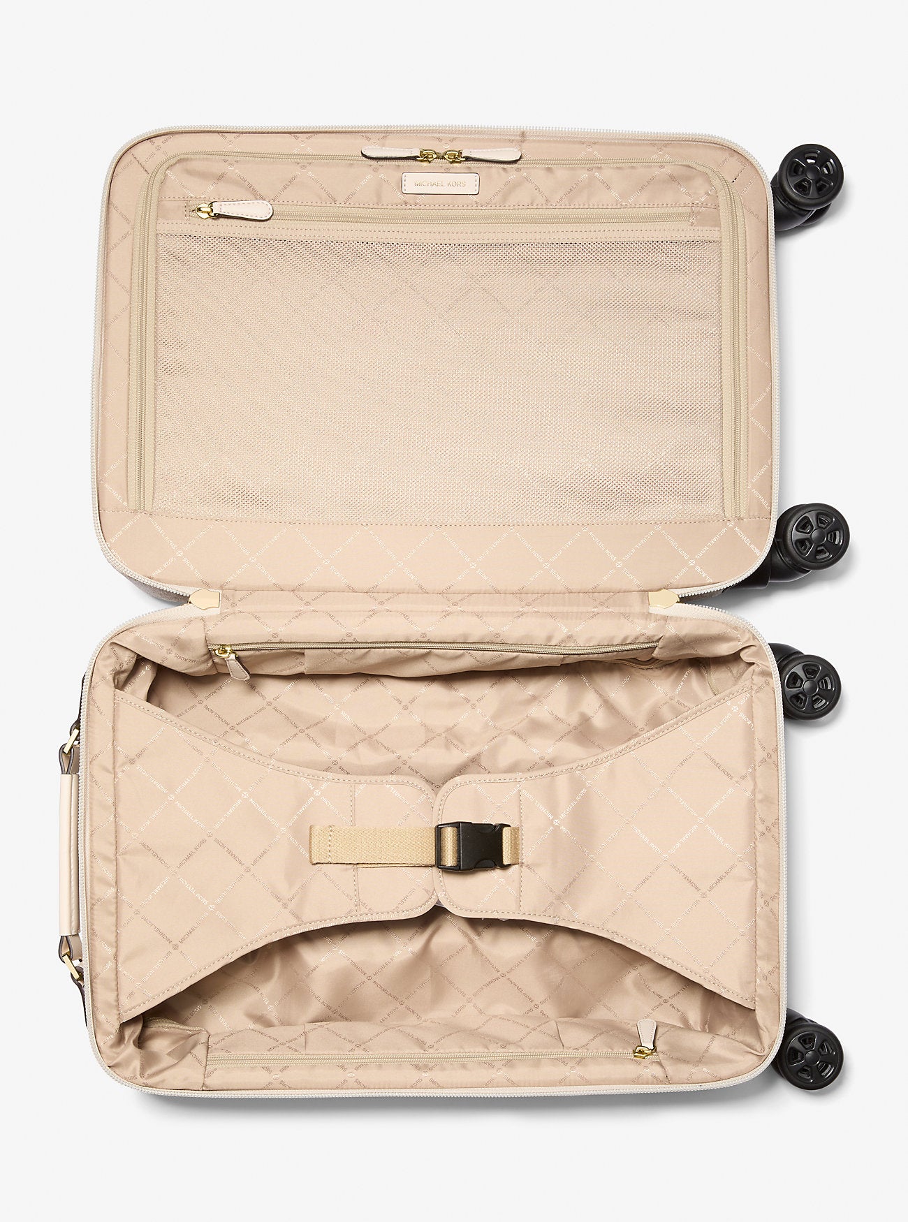 Small Signature Logo Suitcase Lt Crm Multi Lt Crm Multi