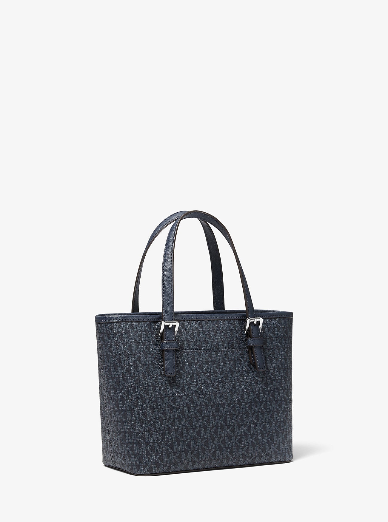 Jet Set Travel Extra-Small Logo Top-Zip Tote Bag Admiral Admiral