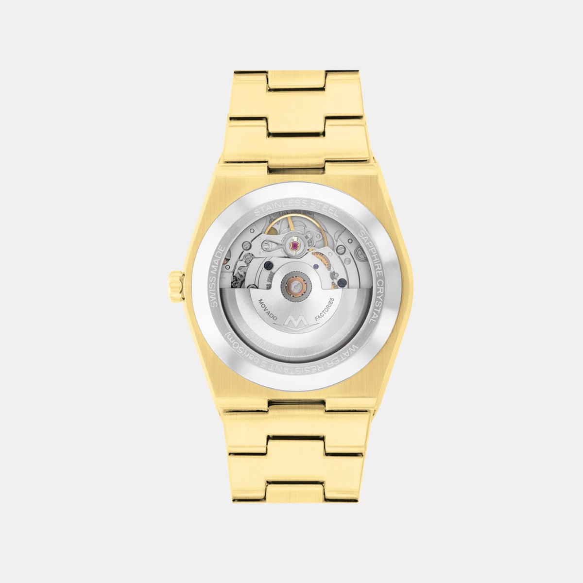 Movado Bold Quest Men Automatic White Dial Analog Stainless Steel Watch 3600943