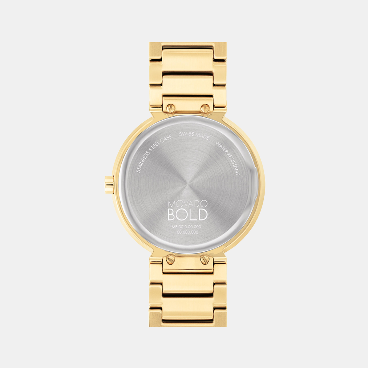Movado Bold Horizon Women Quartz Brown Dial Analog Stainless Steel Watch 3601220