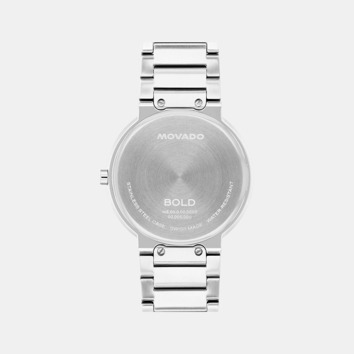 Movado Bold Horizon Men Quartz Teal Dial Analog Stainless Steel Watch 3601268