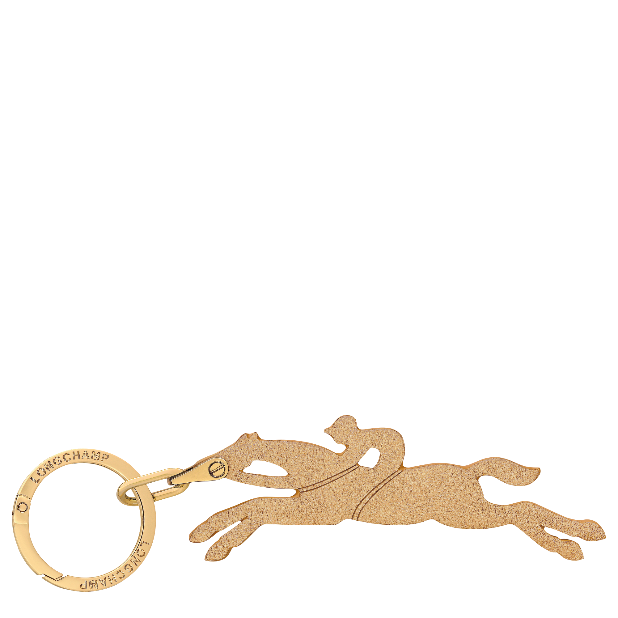 Longchamp Le Pliage Xtra Key ring Gold