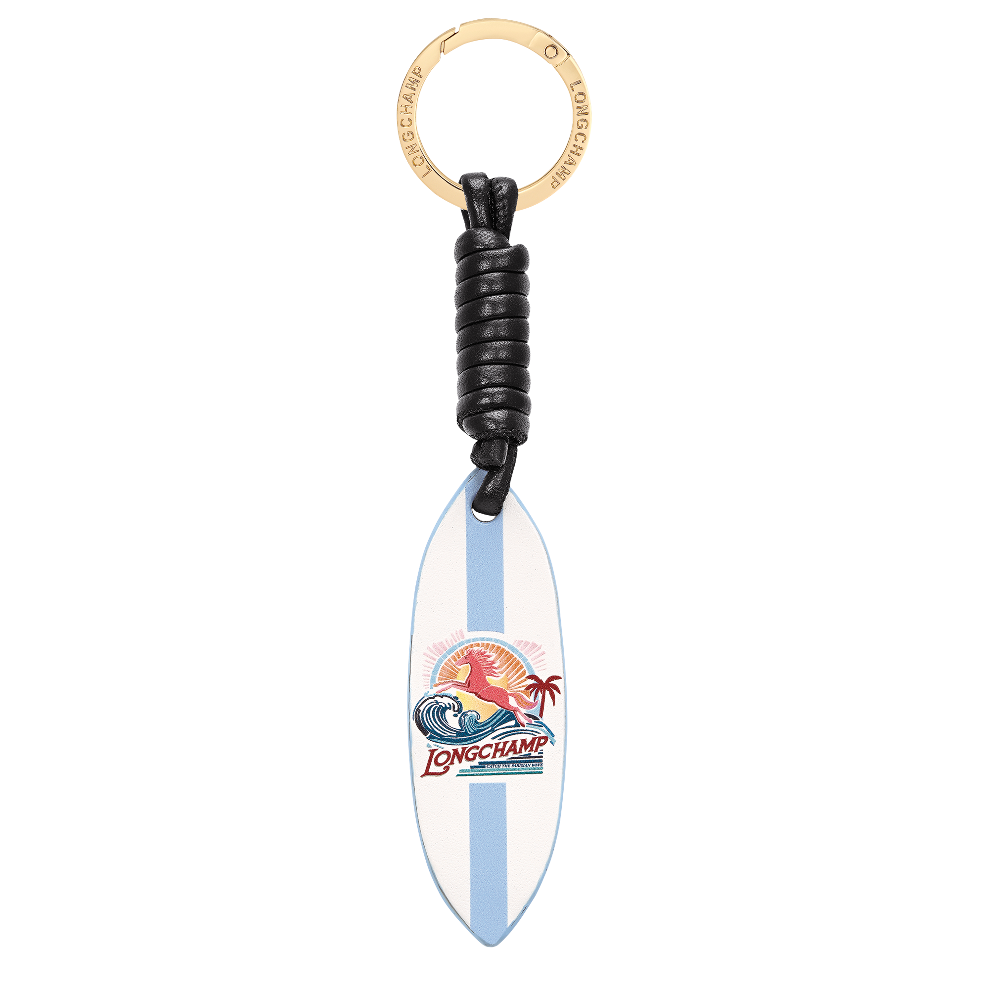 Longchamp Key ring Sky Blue