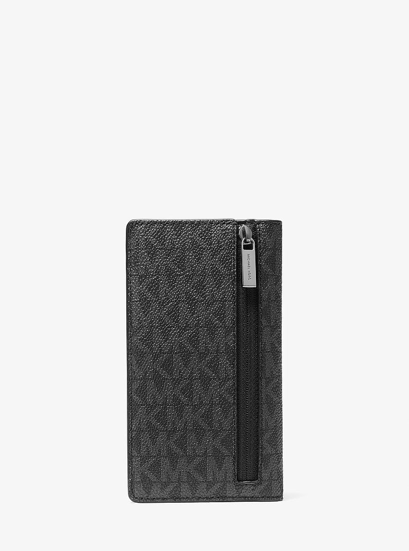 Cooper Large Logo Bi-Fold Card Case Black Black