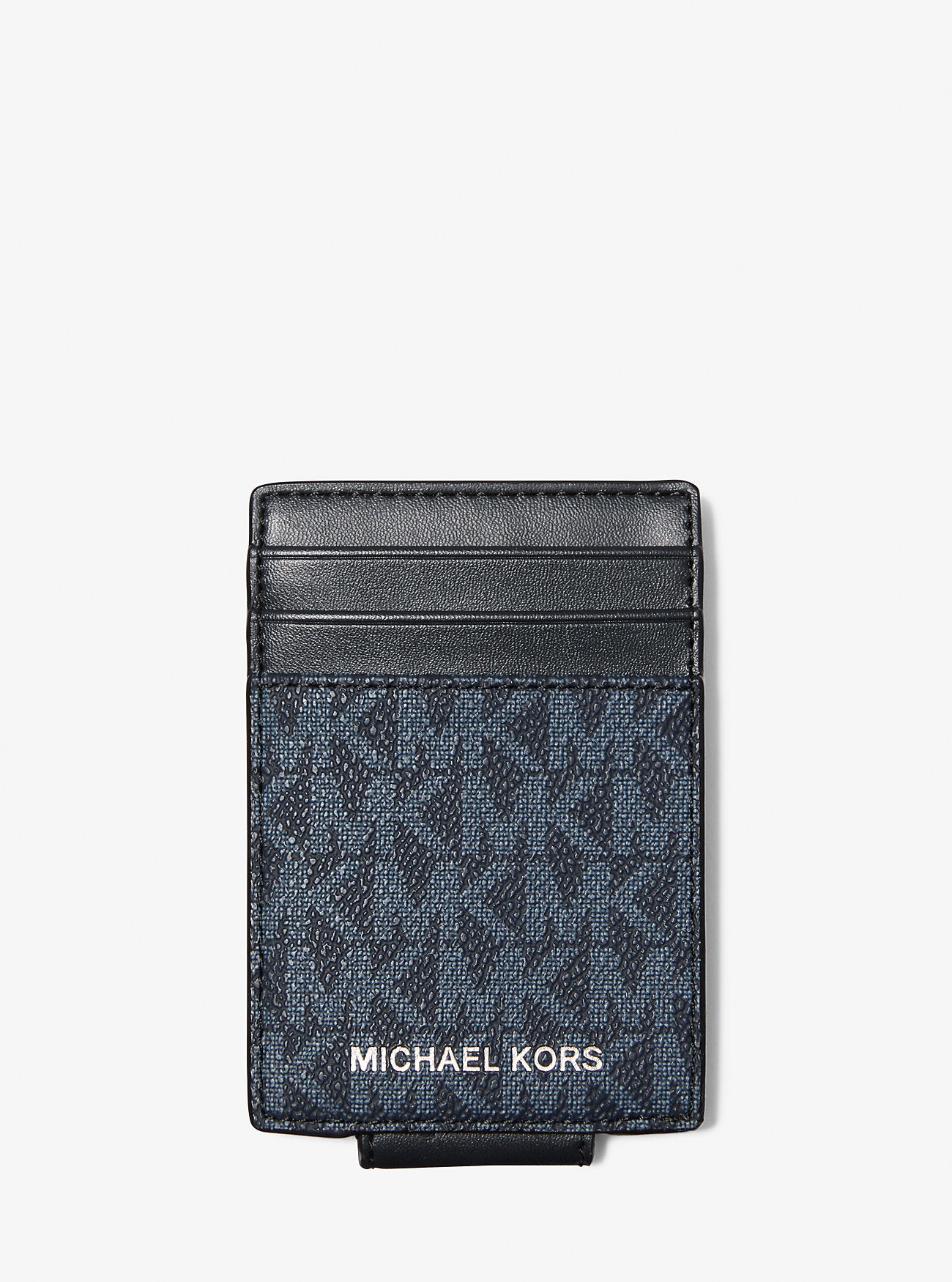 Cooper Signature Logo Money Clip Card Case Admrl-Plblue Admrl-Plblue