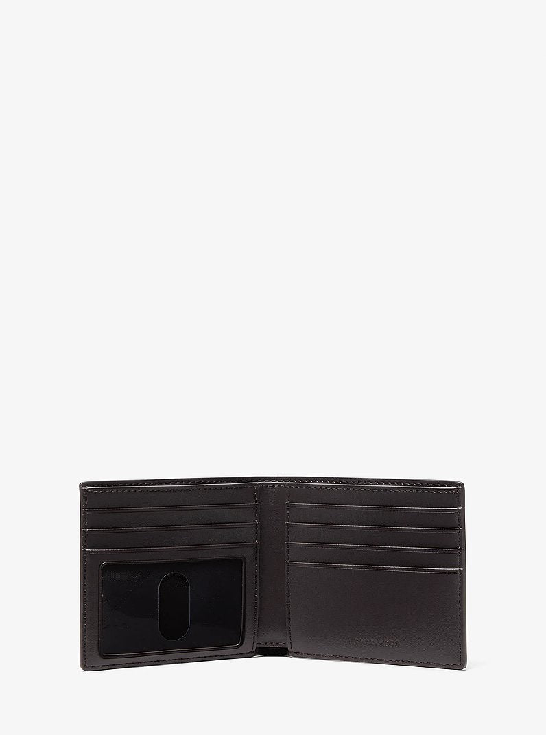 Cooper Burnished Billfold Wallet Chocolate Chocolate