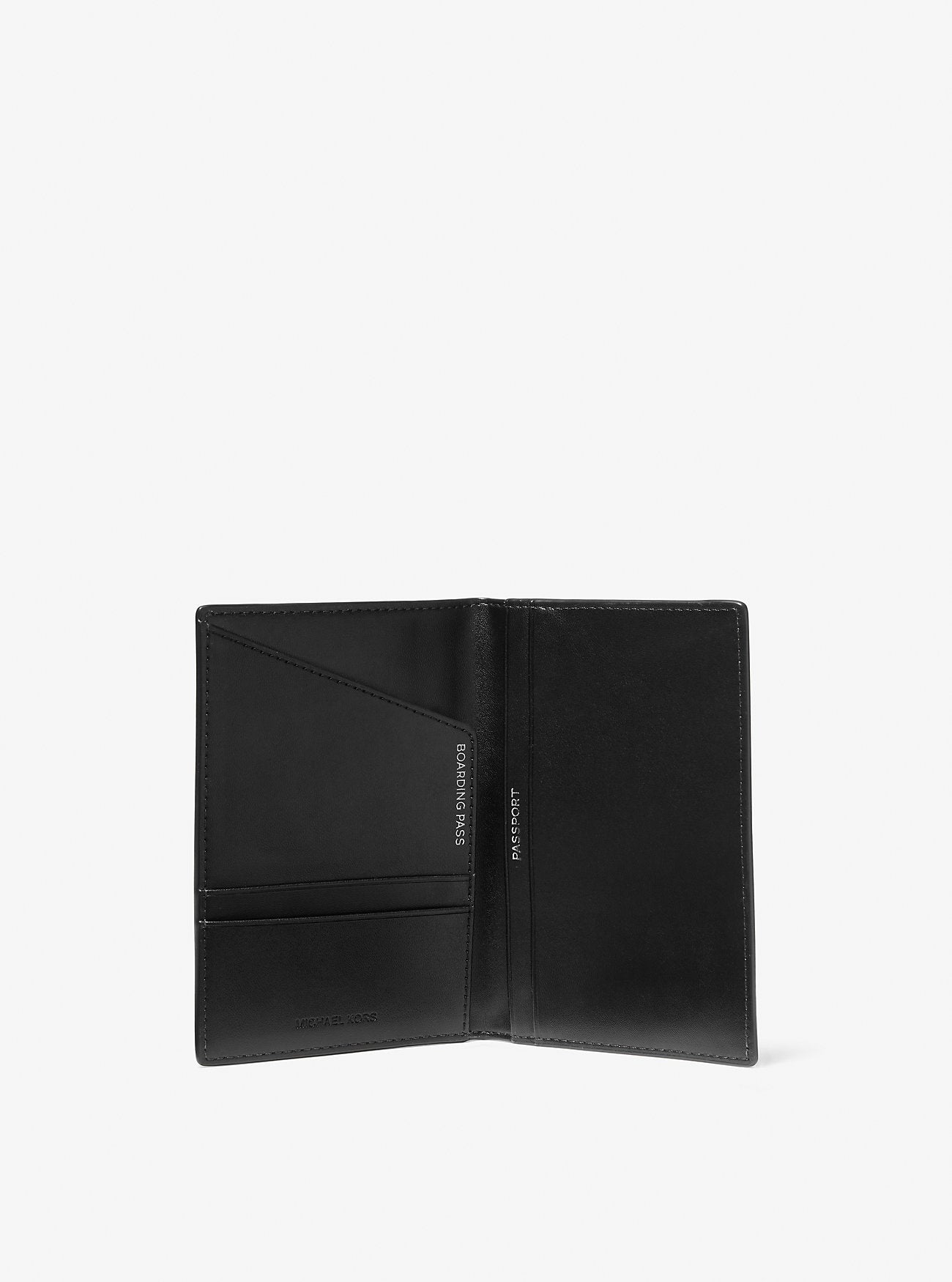 Logo Passport Wallet Black Black