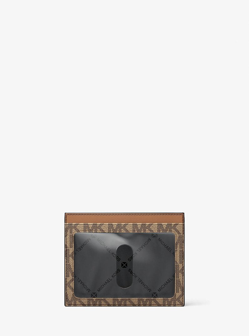 Cooper Signature Logo Card Case Camel Camel