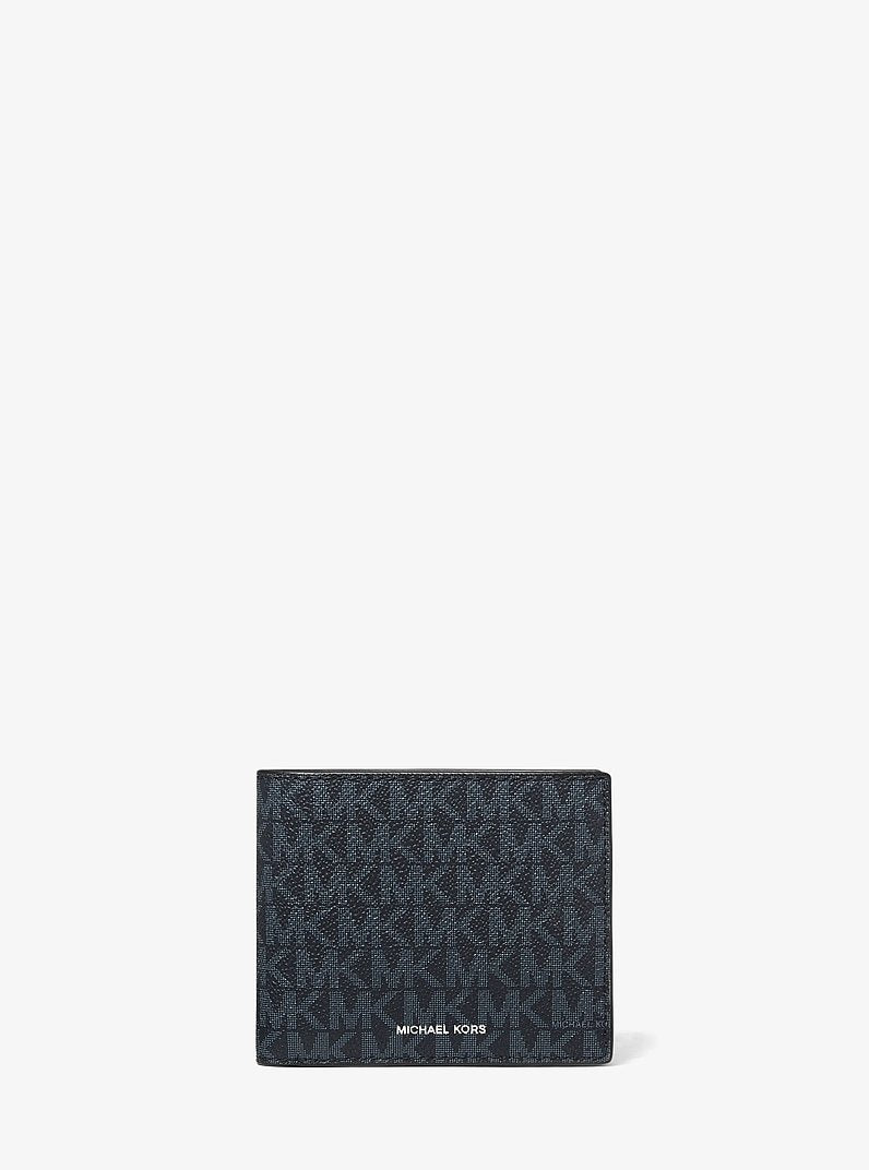 Cooper Logo Billfold Wallet With Coin Pouch Admrl-Plblue Admrl-Plblue