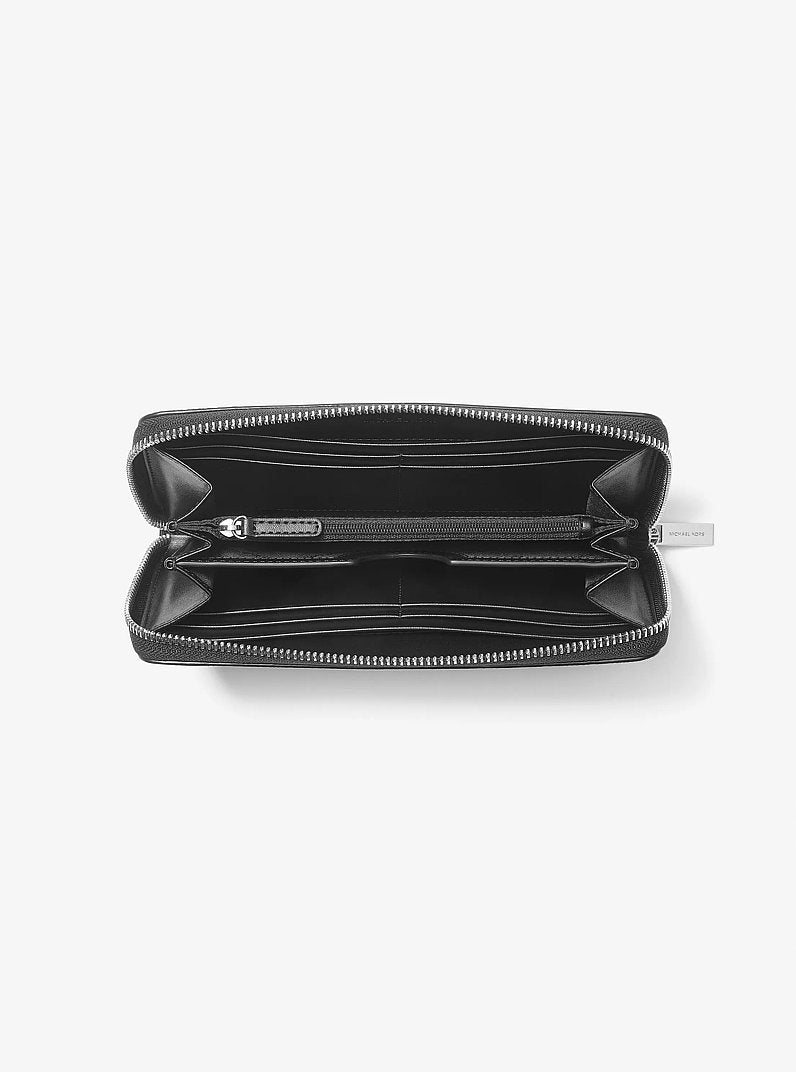 Cooper Logo Zip-Around Wallet Black Black
