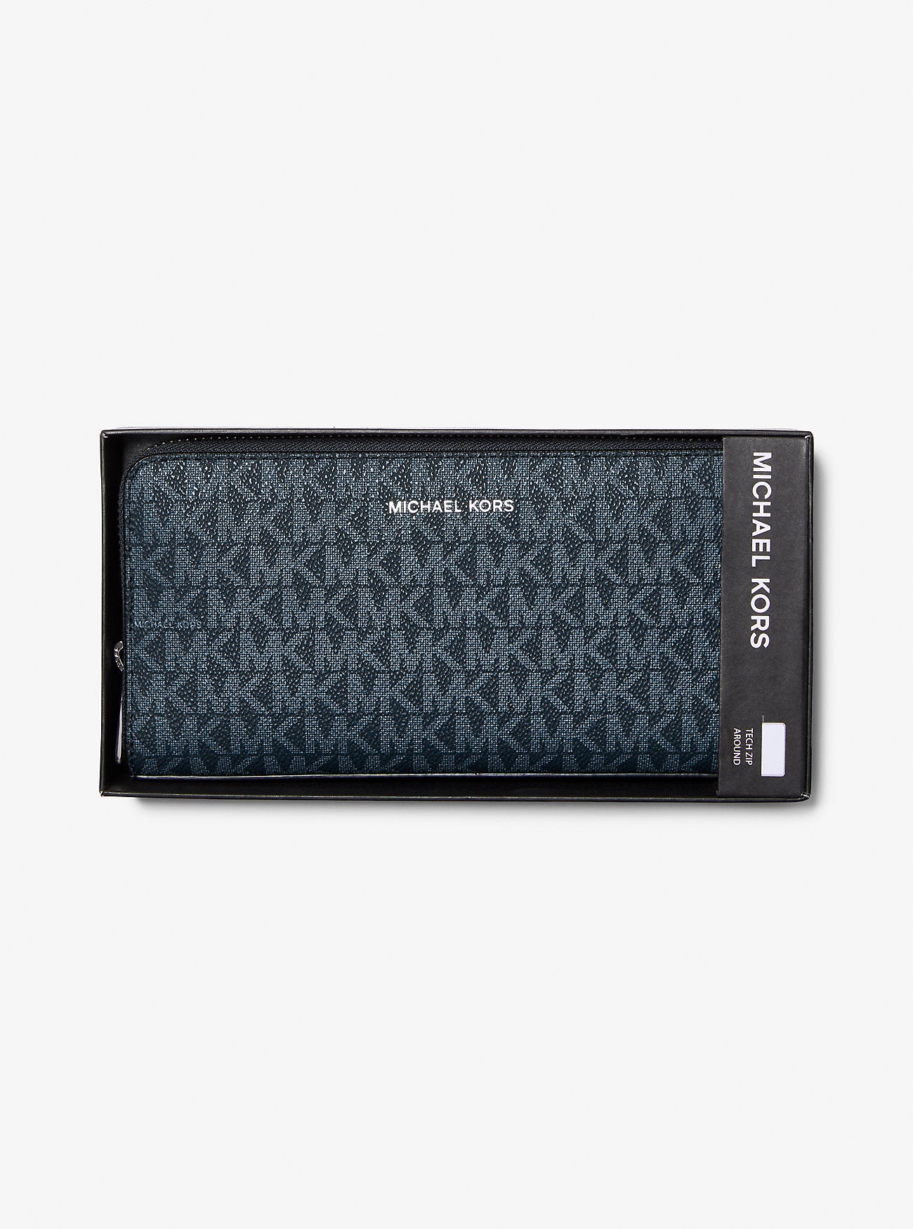 Cooper Logo Zip-Around Wallet Admrl-Plblue Admrl-Plblue