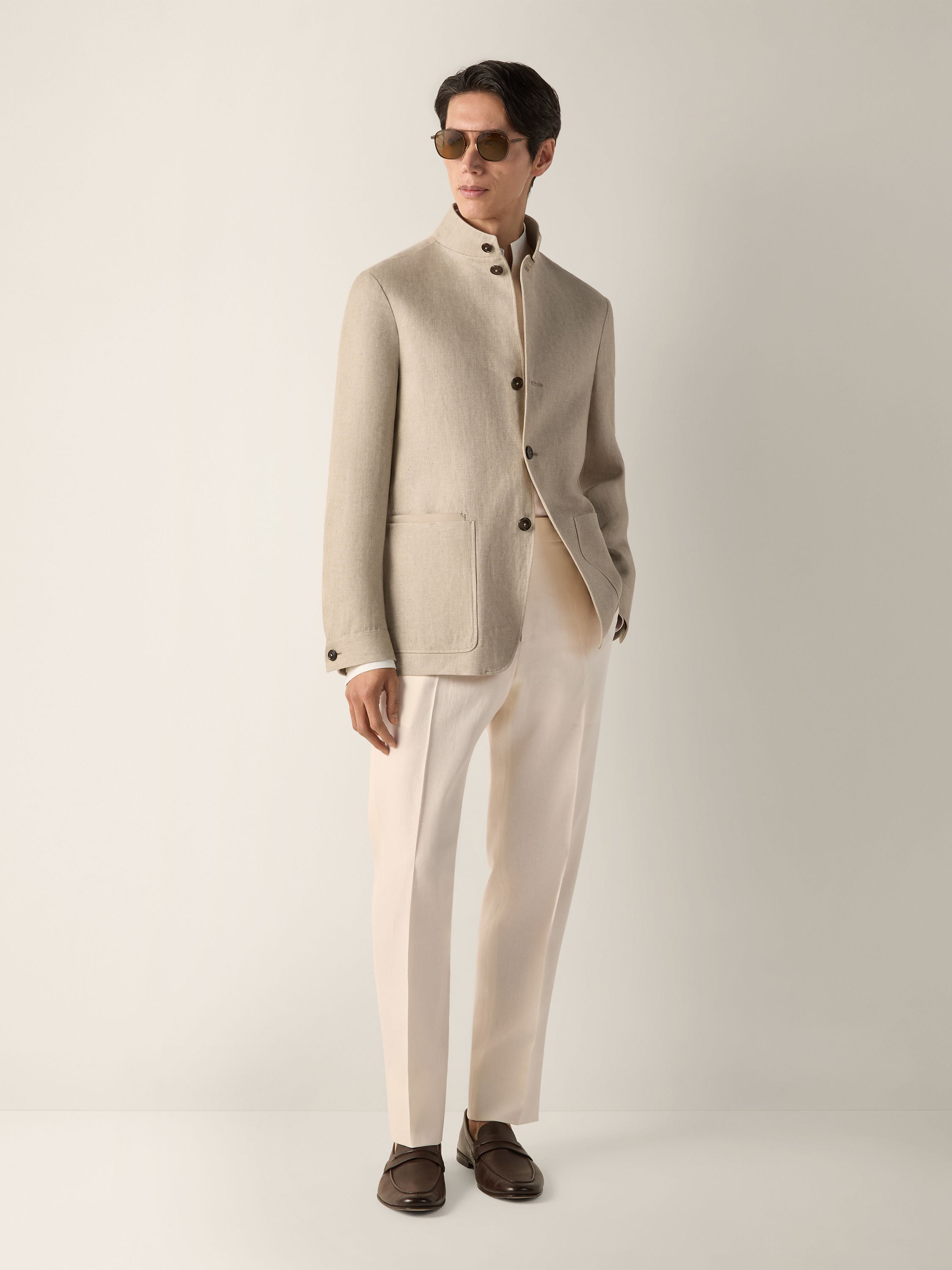 Zegna Oasi Lino Il Conte Jacket