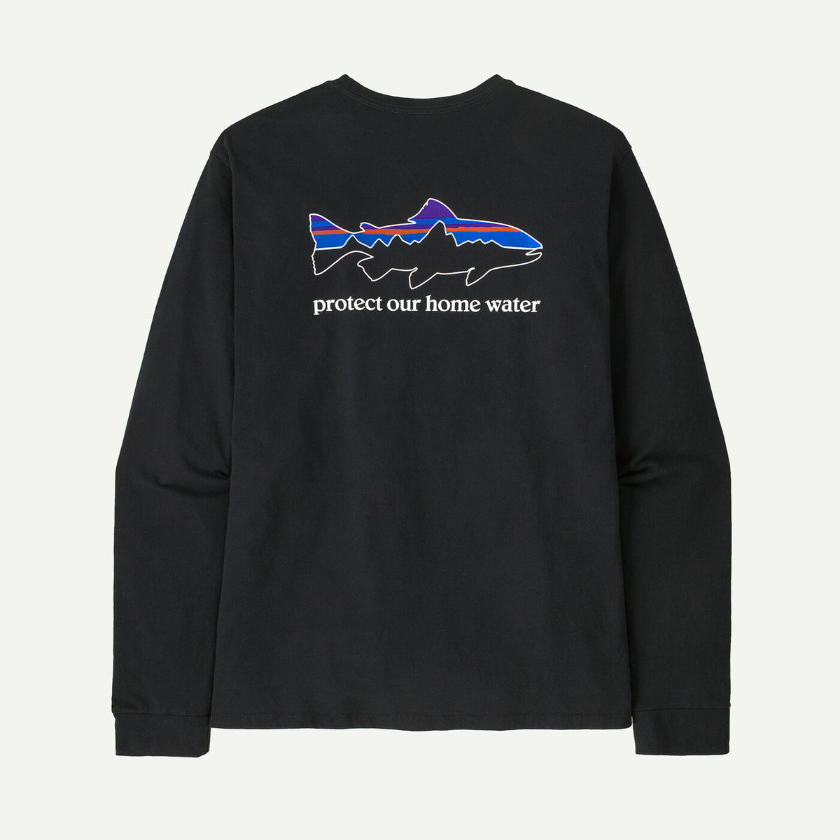 Patagonia M'S Long-Sleeved Home Water Trout Responsibili-Tee®